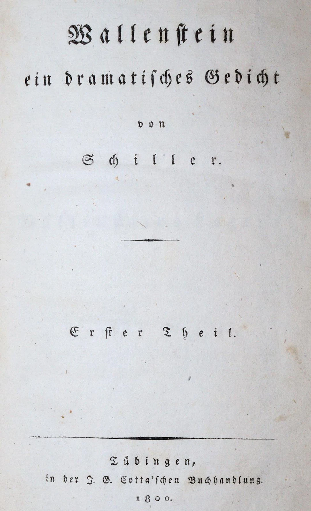 Schiller,F.v. Wallenstein