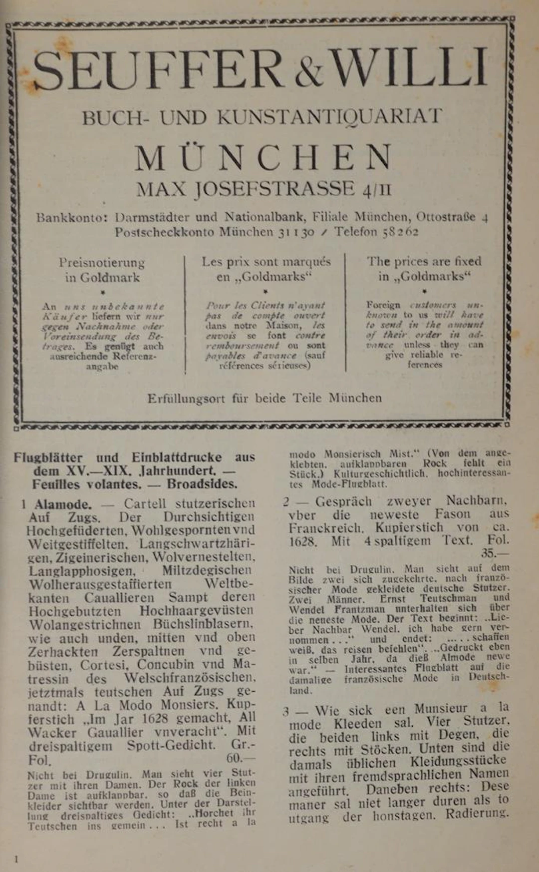Sammlung von 10 Schriften zum Thema in 11 Bdn