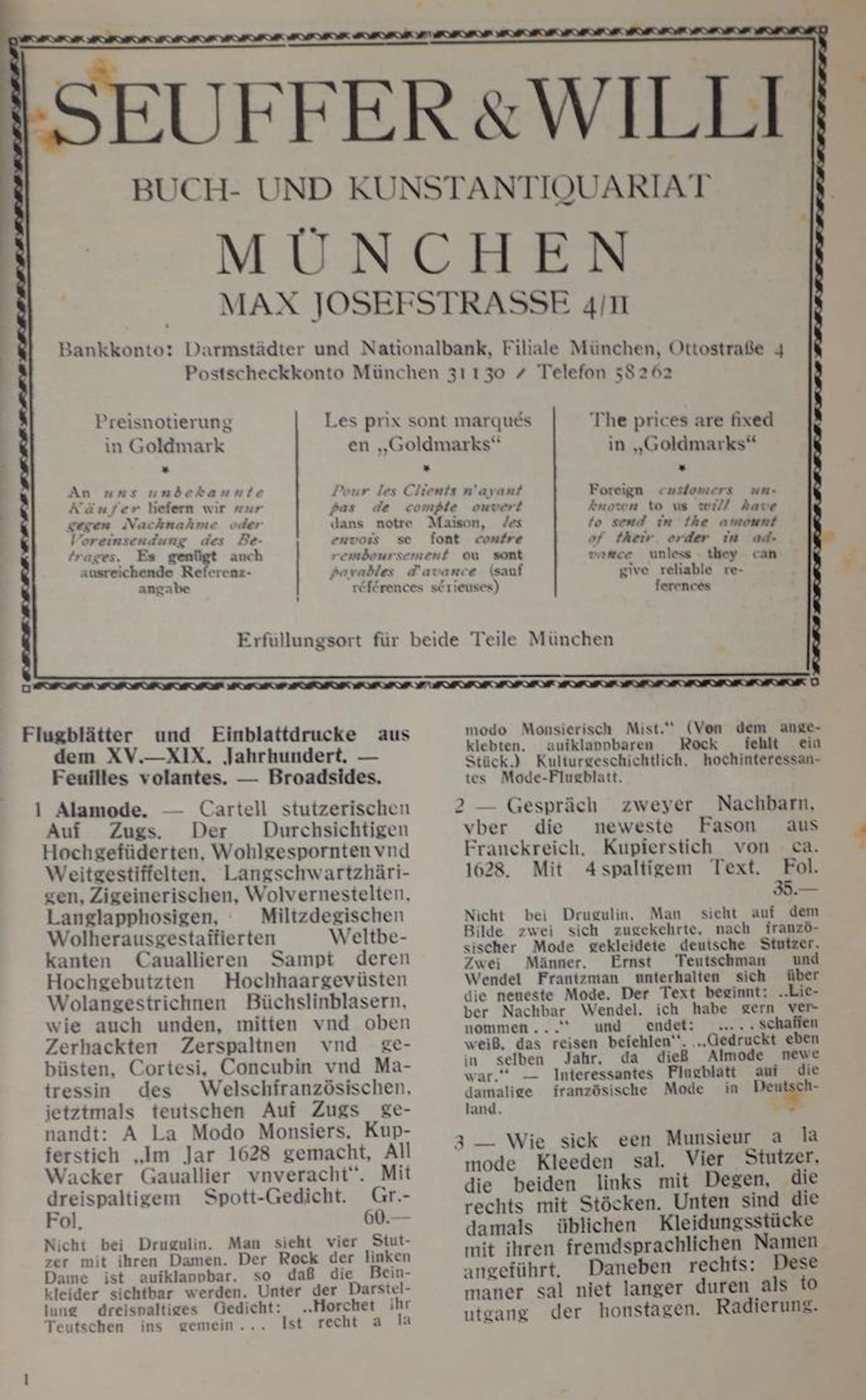 Sammlung von 10 Schriften zum Thema in 11 Bdn