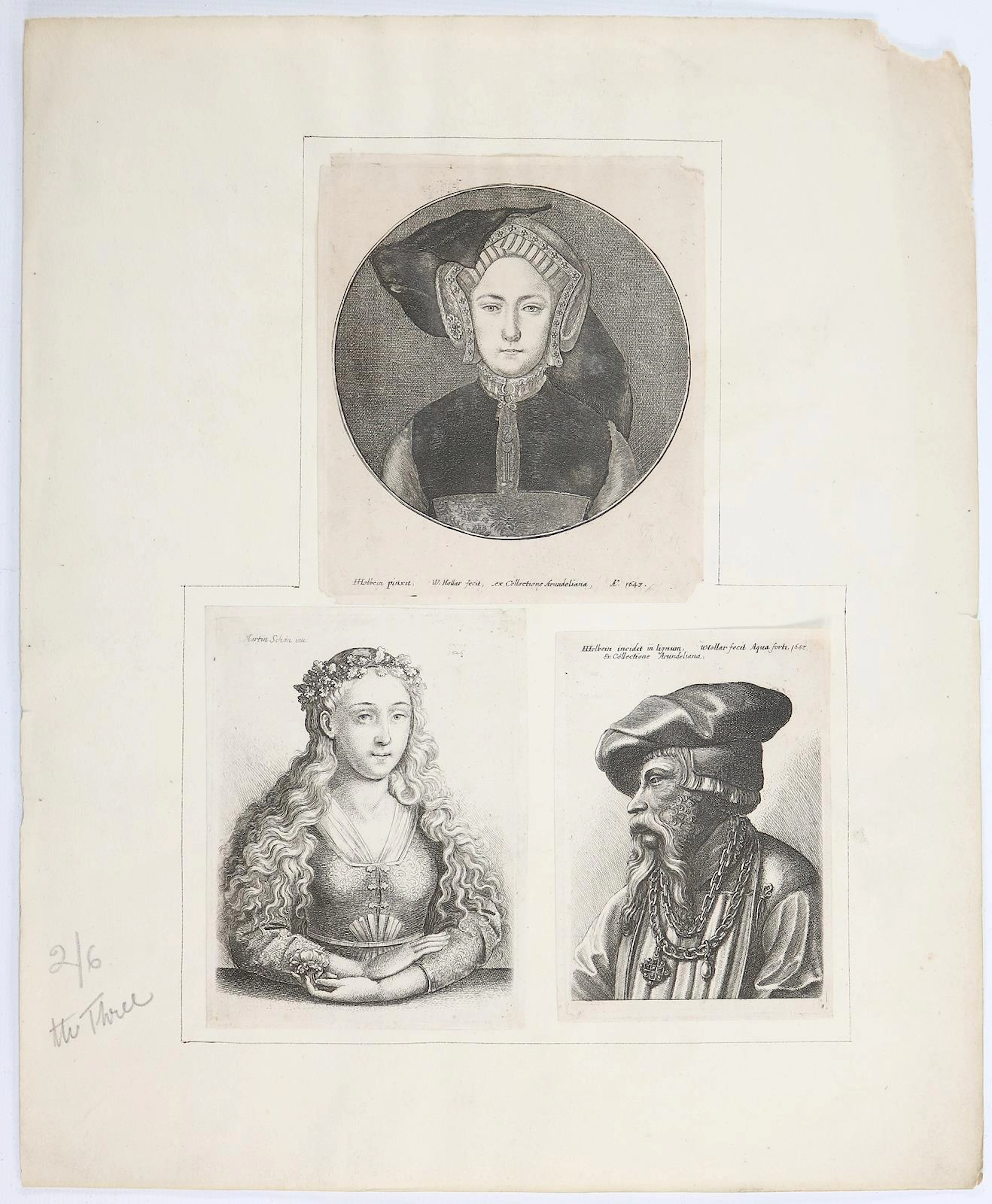 Hollar, Wenzel (1607 Prag - London 1677). Katharina von Aragon u.
