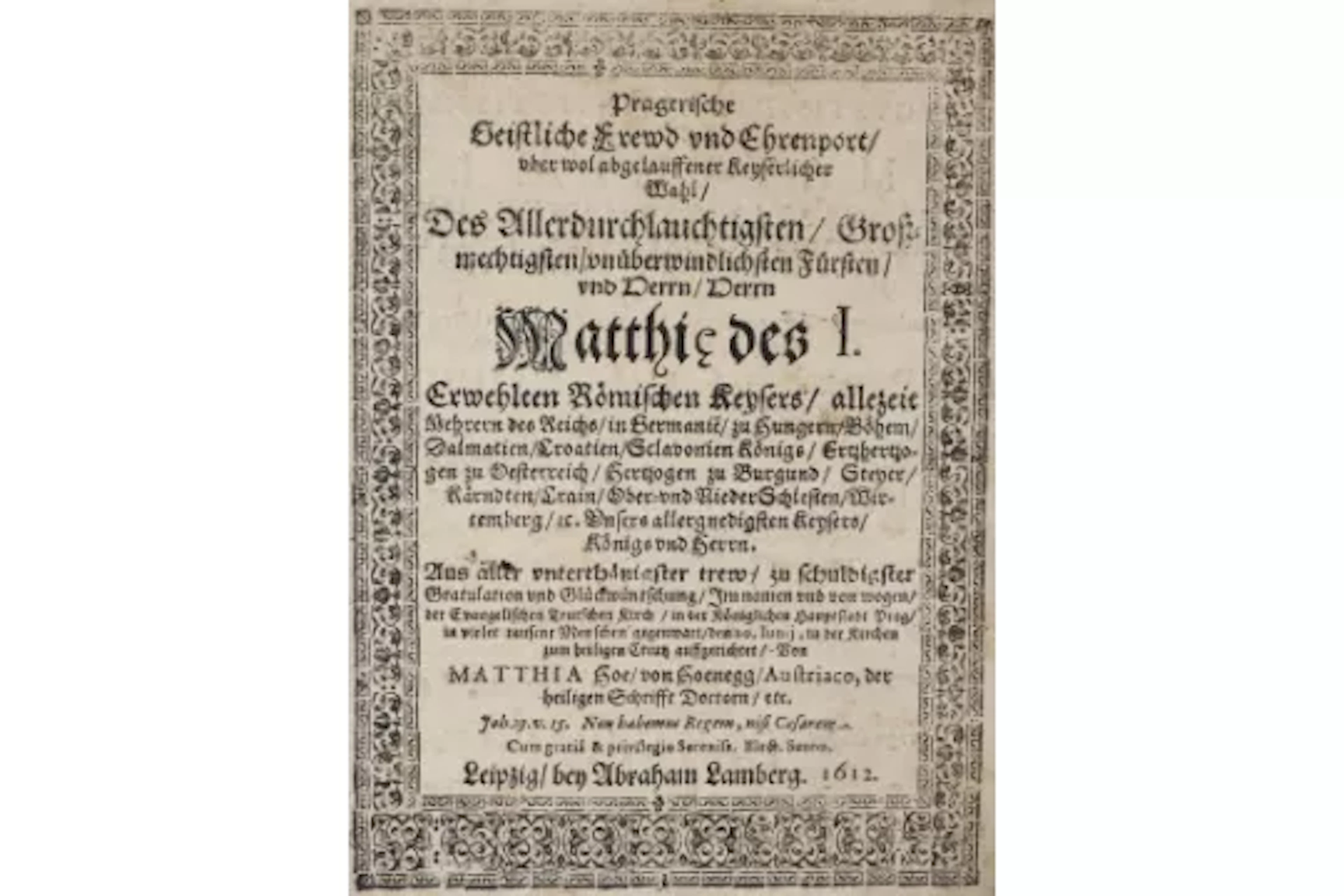 Hoe von Hoenegg,M.