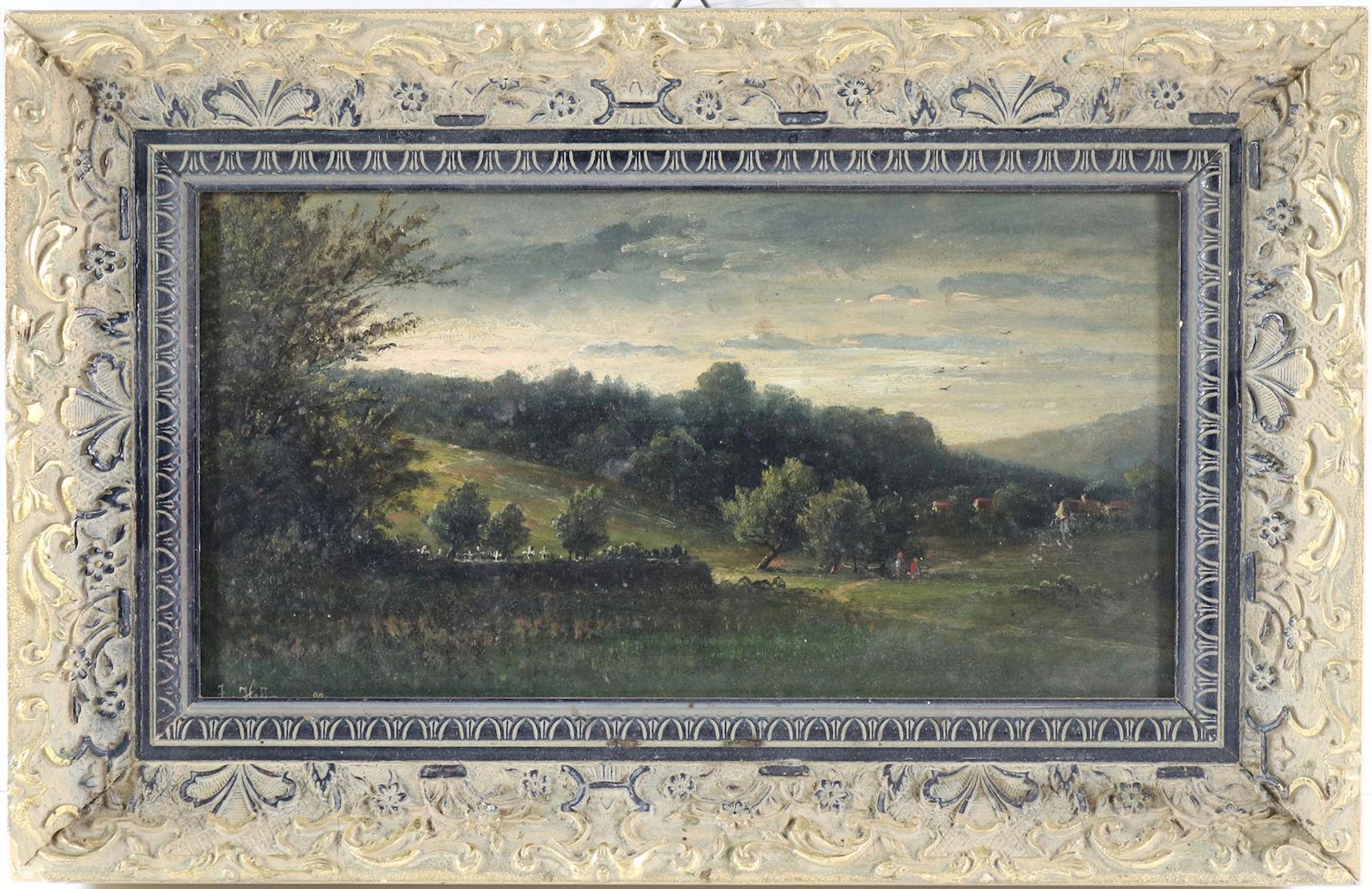 Hoffmann, Jakob (1851 Frankfurt a. M. - Oberursel 1903). Abendlicher
