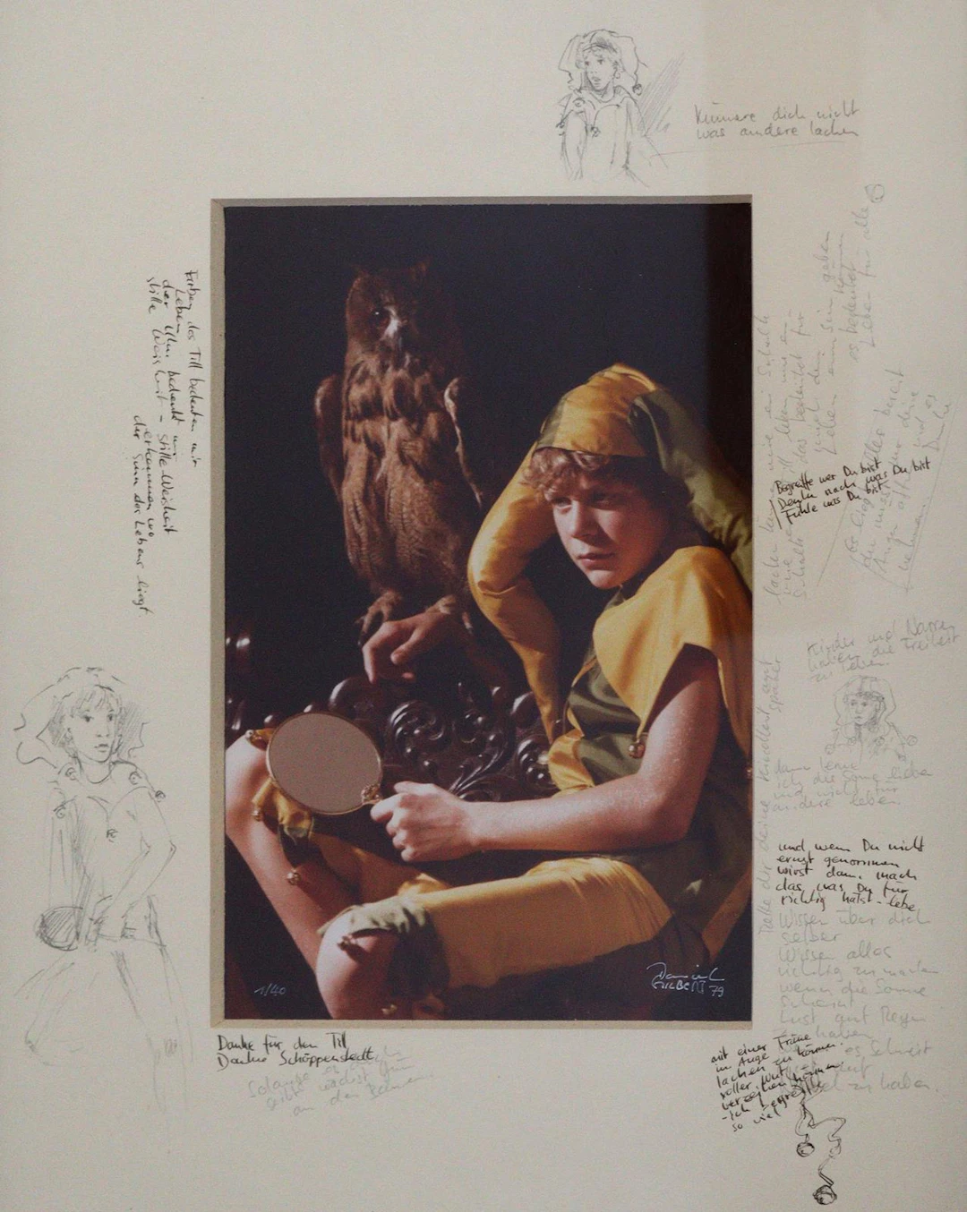 Lahaii, Daniel (1956 Basel). "Till Eulenspiegel" Serie bestehend aus