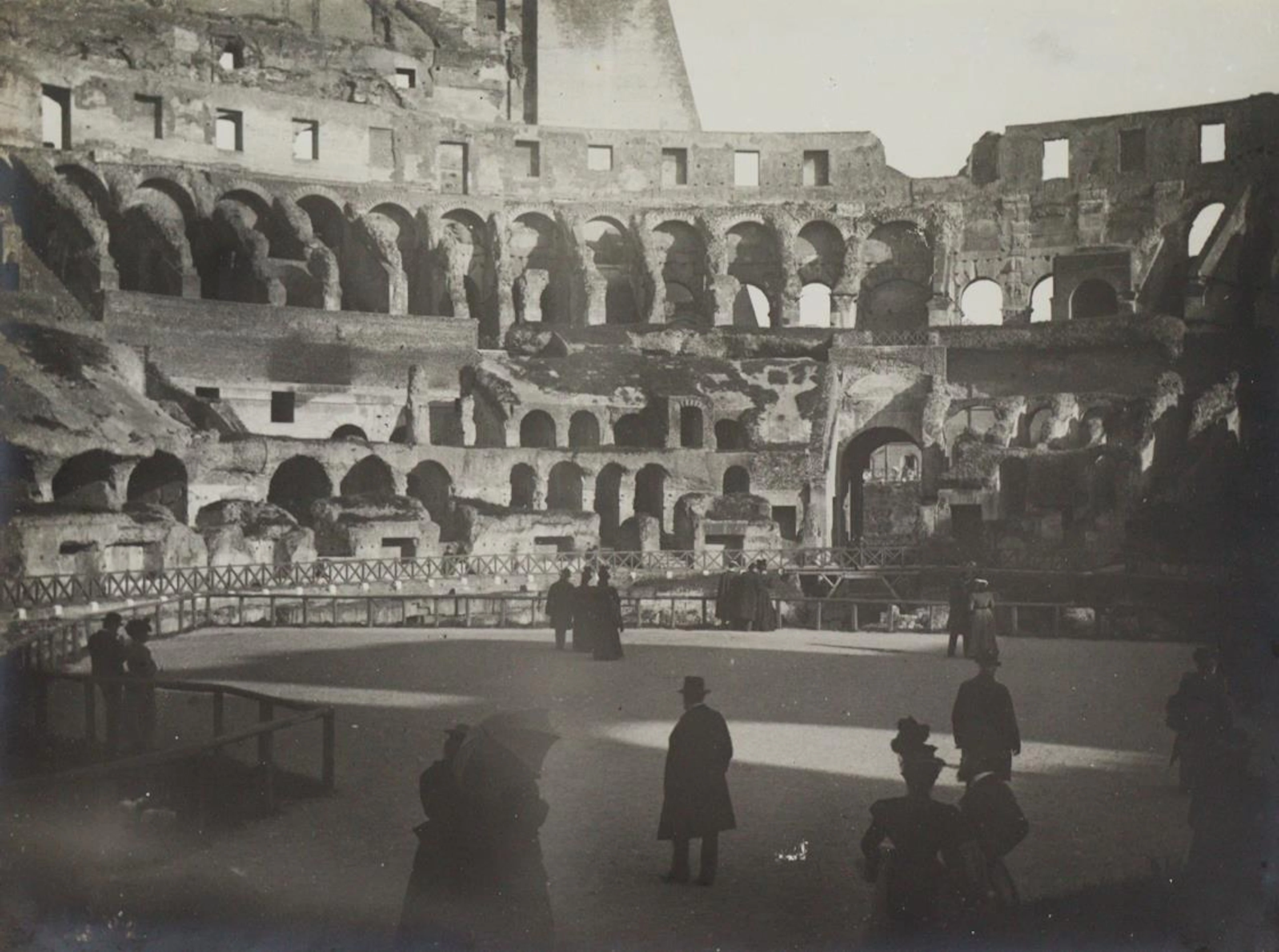 Italienreise ca. 1890. 75 Photographien u.a. von Rom