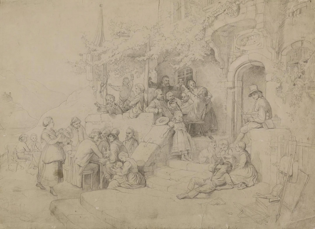 Schüz, Theodor Christoph (1830 Waldachtal - Düsseldorf 1900) zugeschr.