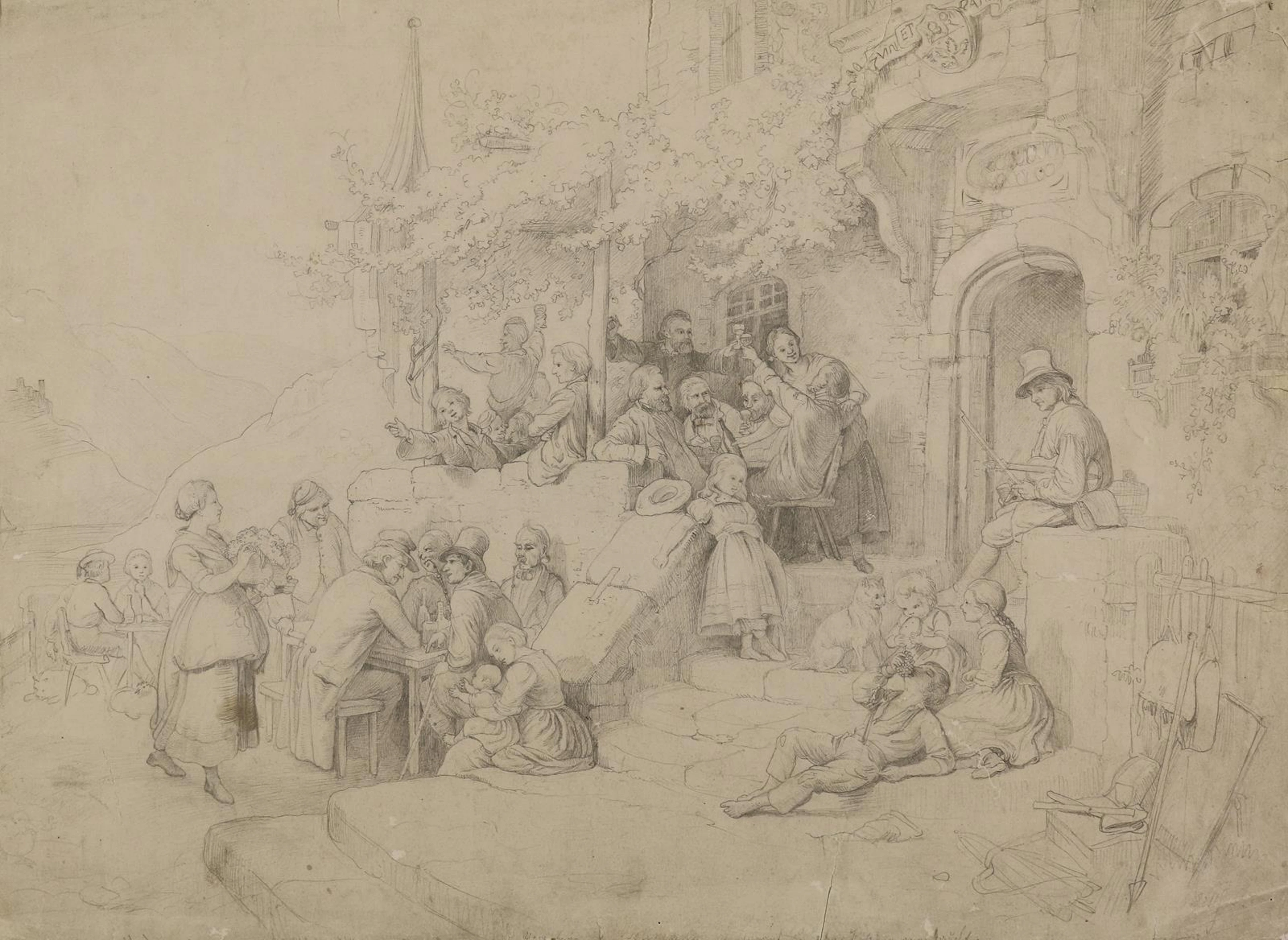 Schüz, Theodor Christoph (1830 Waldachtal - Düsseldorf 1900) zugeschr.