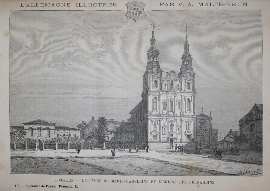 Malte-Brun,V.A. L'Allemagne illustree. 5 Textbde. u. Atlas in zus. 6 Bdn. Paris
