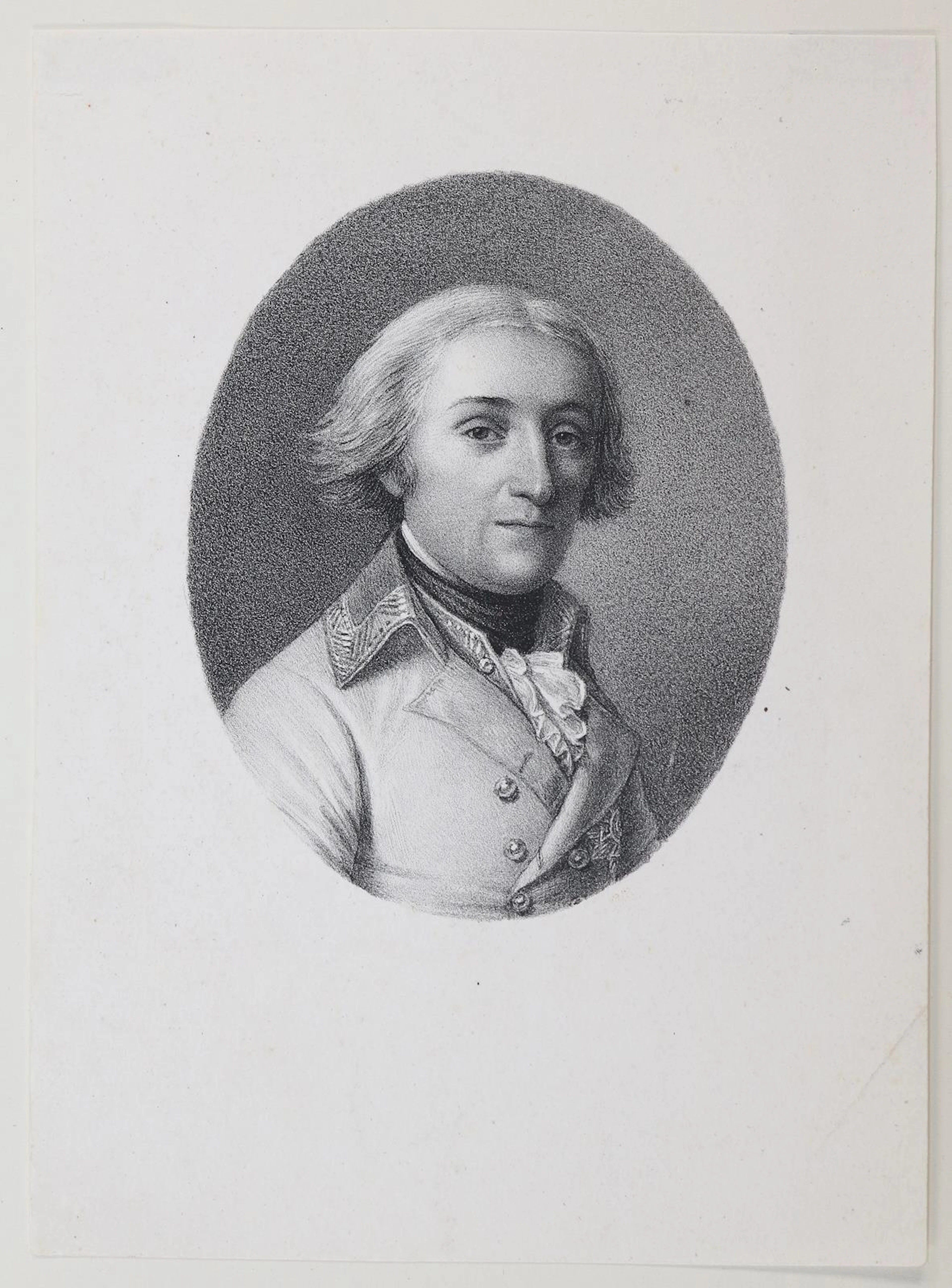 Velten, J. (tätig Karlsruhe um 1832). Karl Aloys zu Fürstenberg. Lithographie