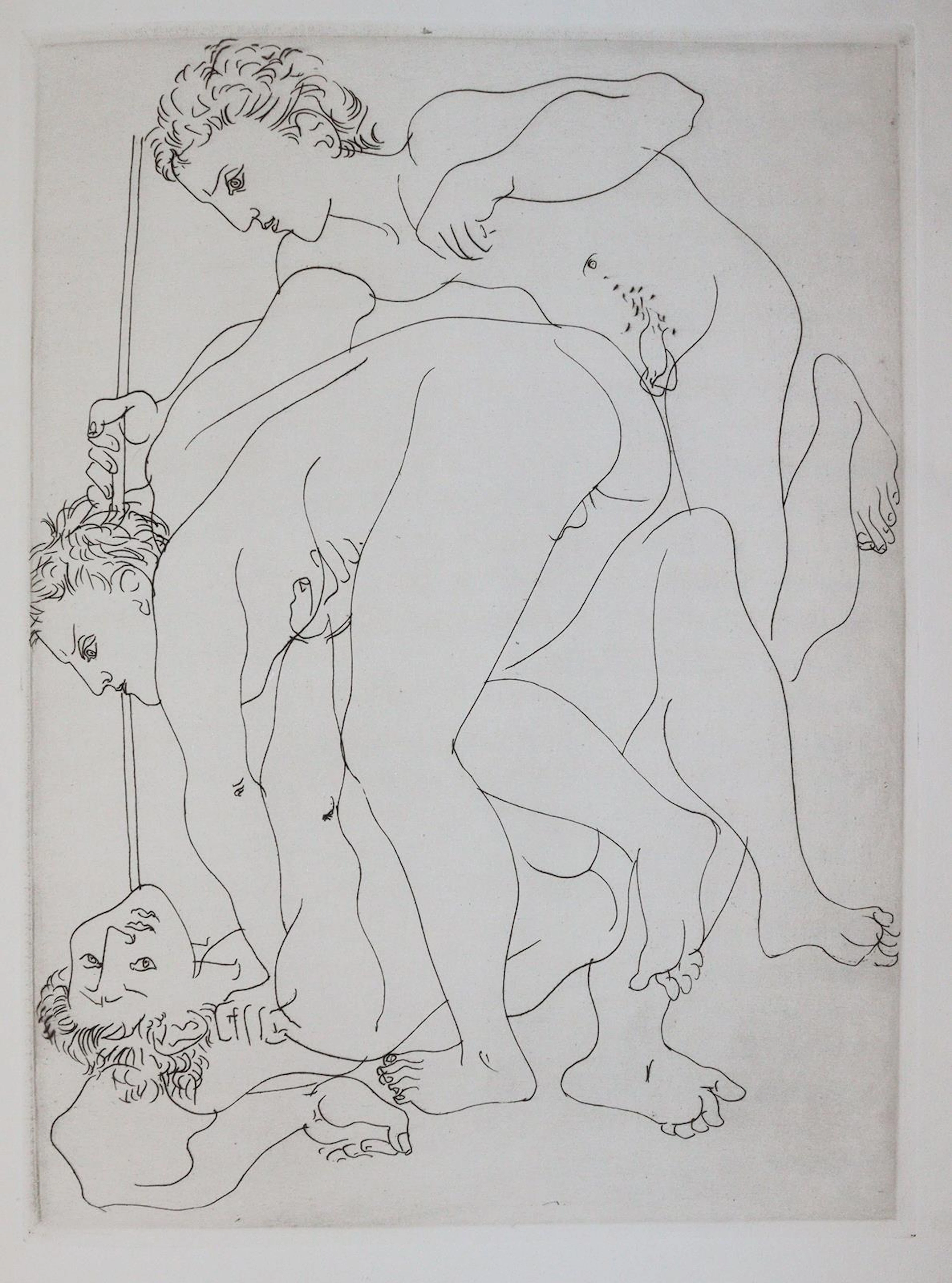 Platon. Le banquet. Eaux-fortes de Hans Erni. Zürich