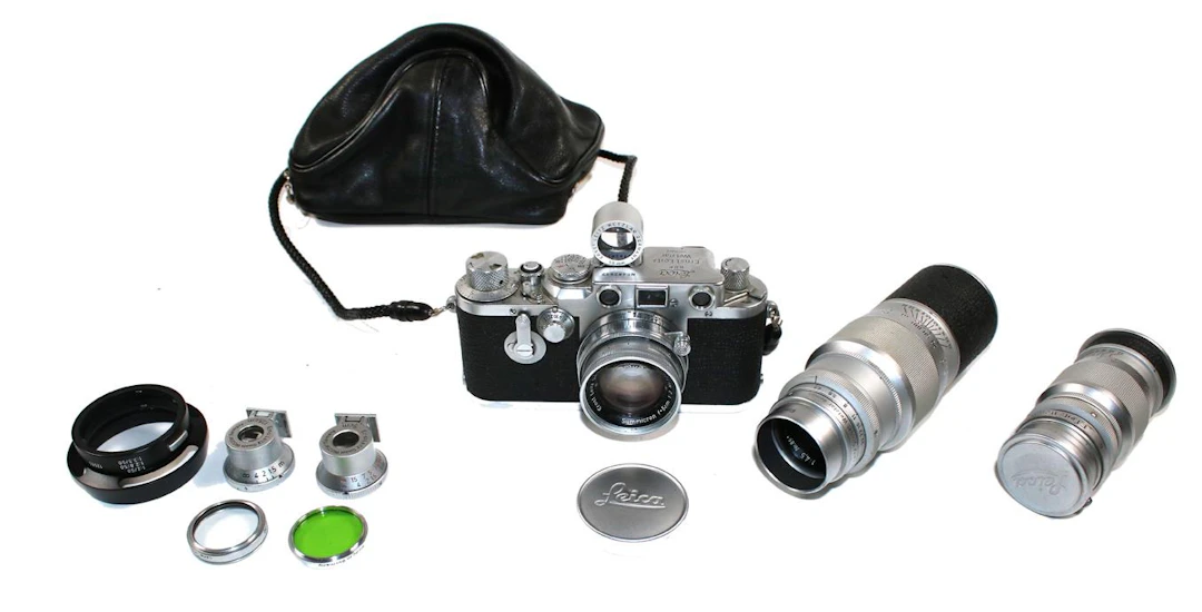 Leica IIIc, D.R.P. Ernst Leitz Wetzlar Germany