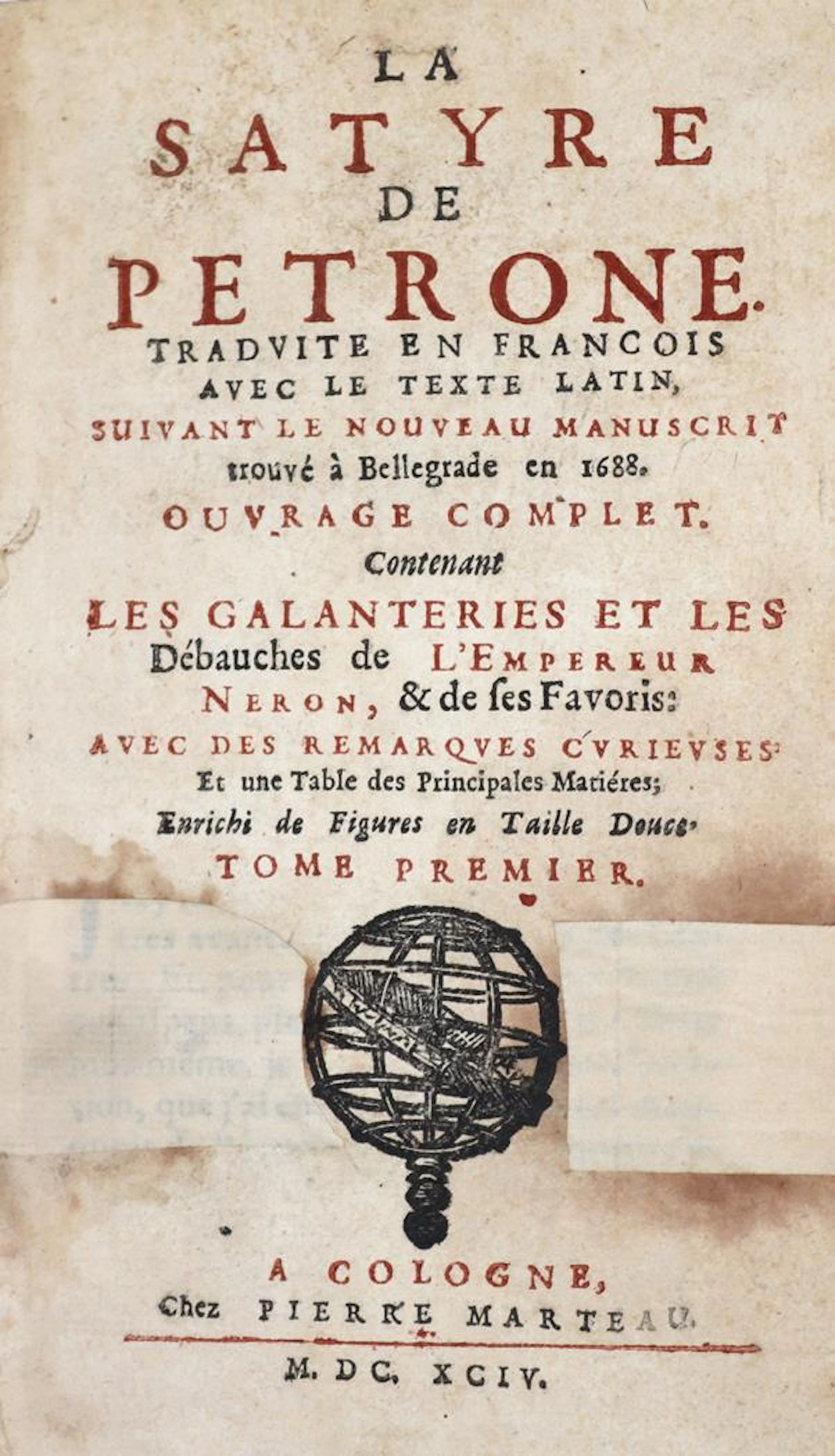 Petronius Arbiter. Konvolut von 78 Ausgaben