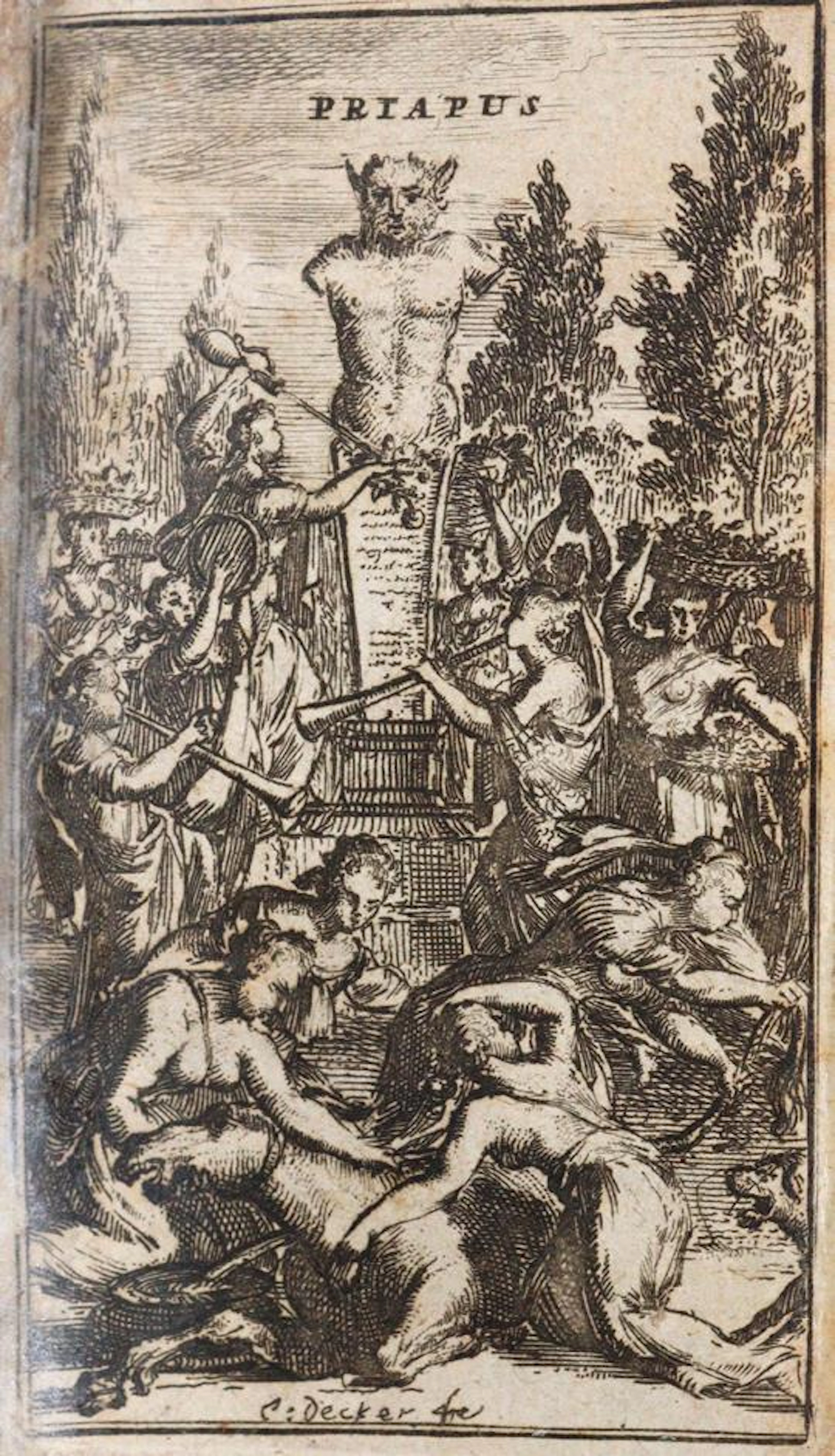 Petronius Arbiter. Satyricon. Johannes Boschius... castigavit. - Priapeia