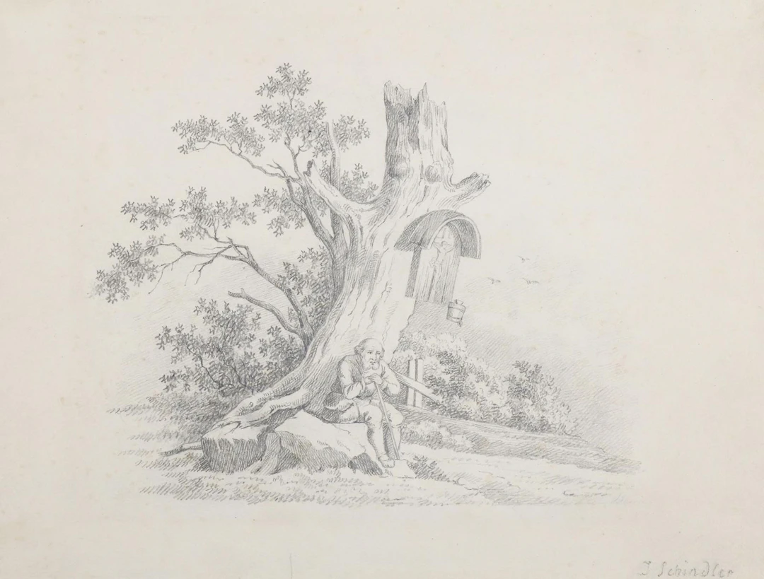 Ansichten u. Landschaften. 4 Bl. mit Ansichten (2) u. Landschaften
