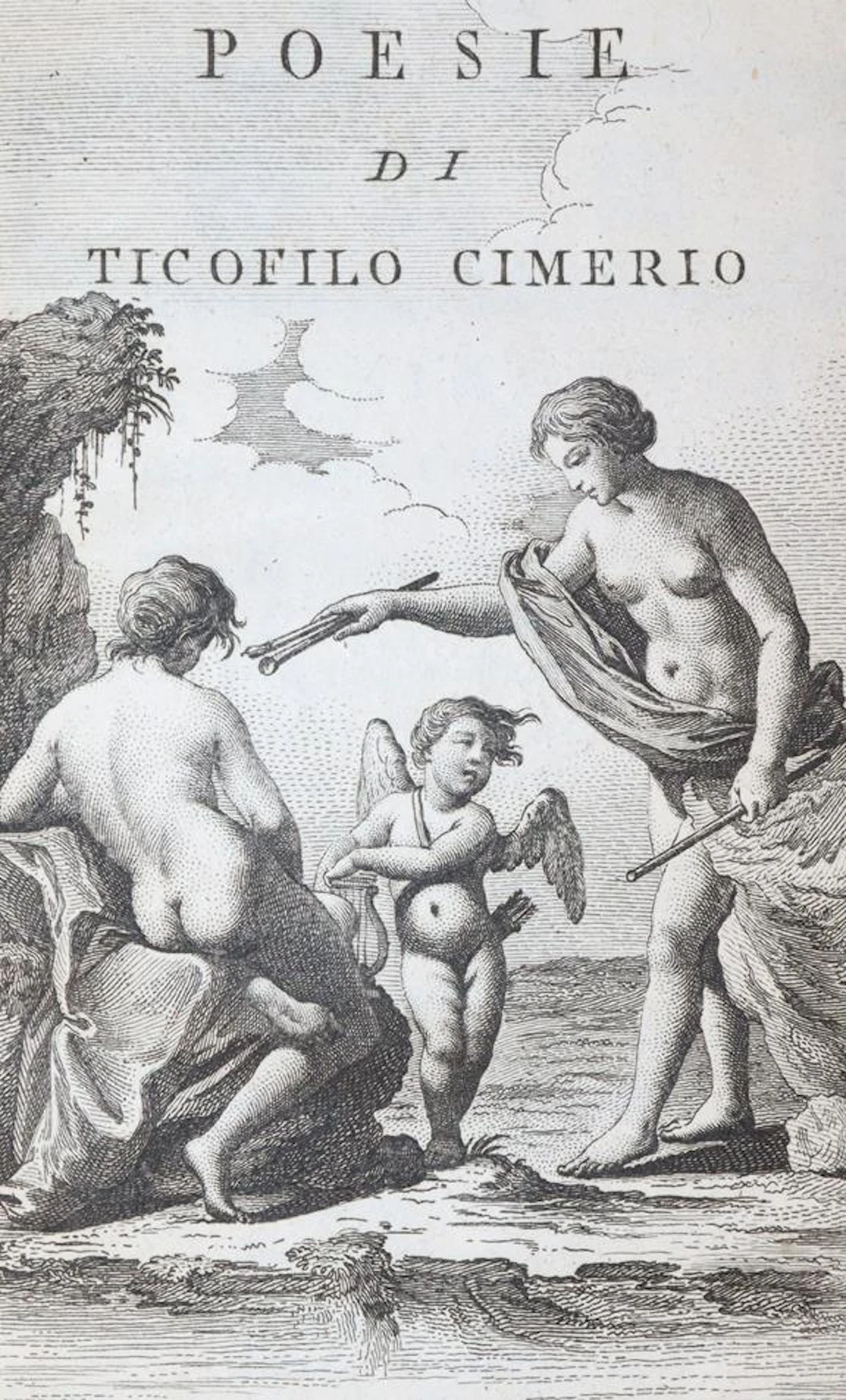 (Giorgi Bertola,A.de). Poesie di Ticofilo Cimerio. Cremona