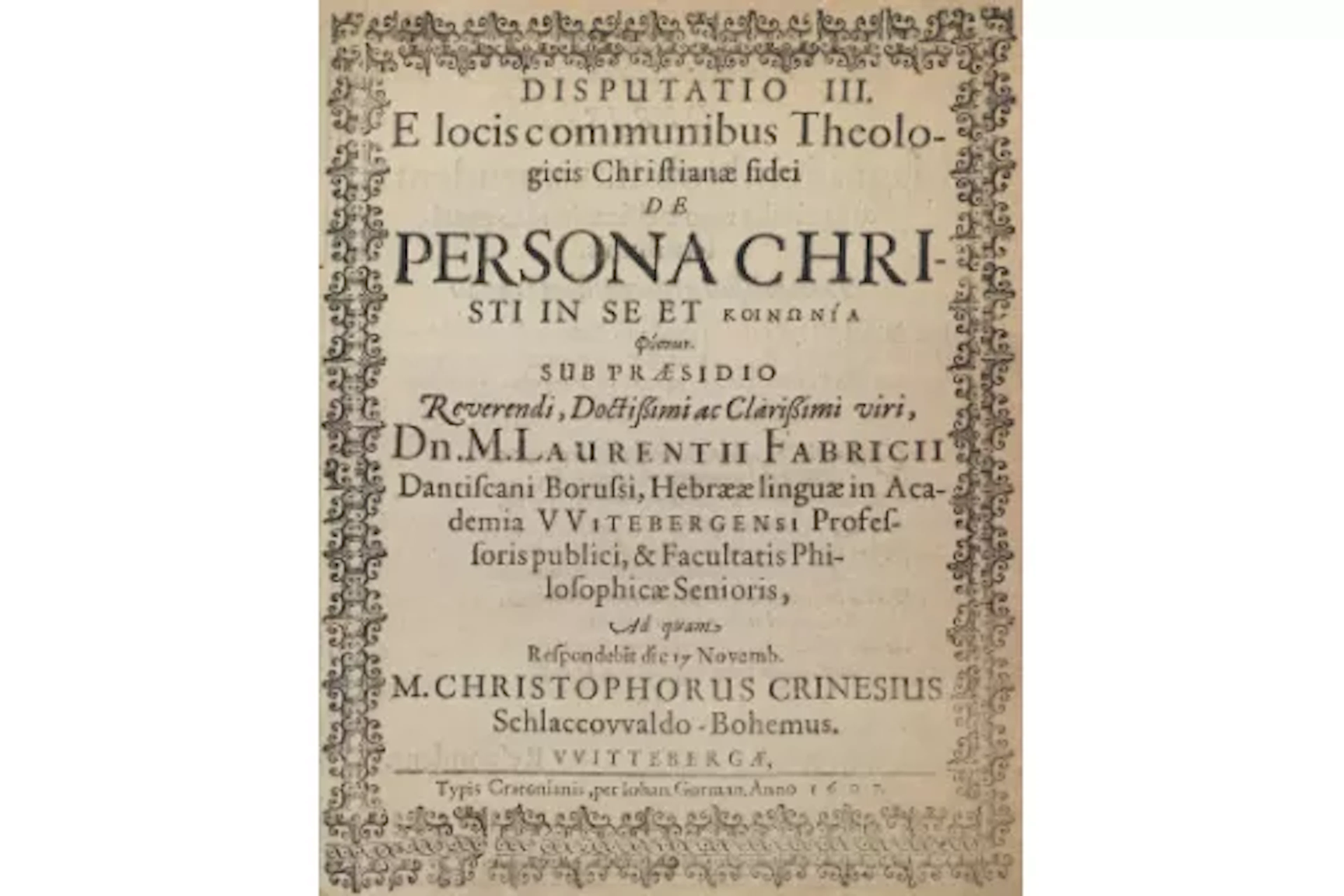 Crinesius,C.