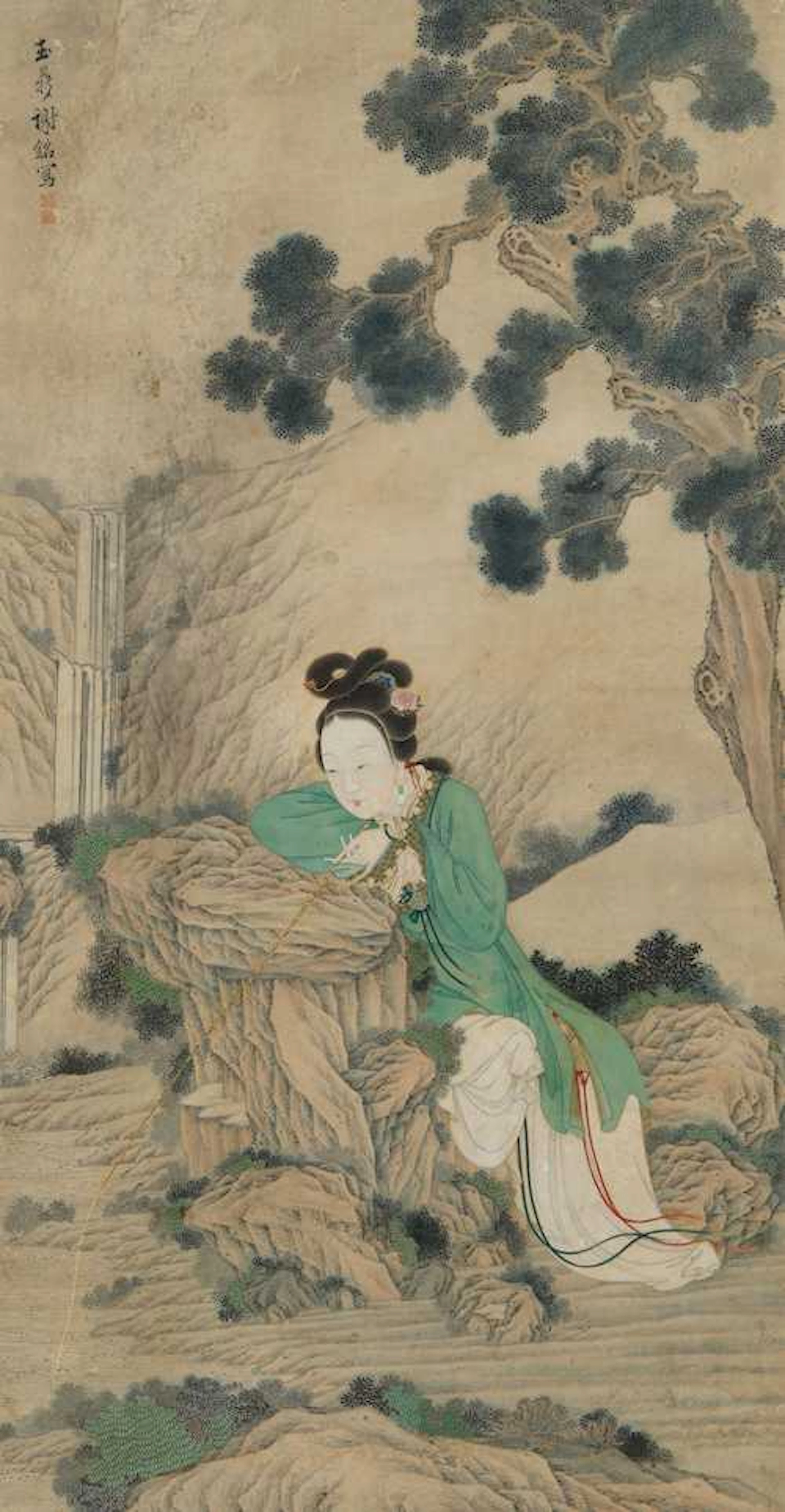 PAINTING OF A LADY