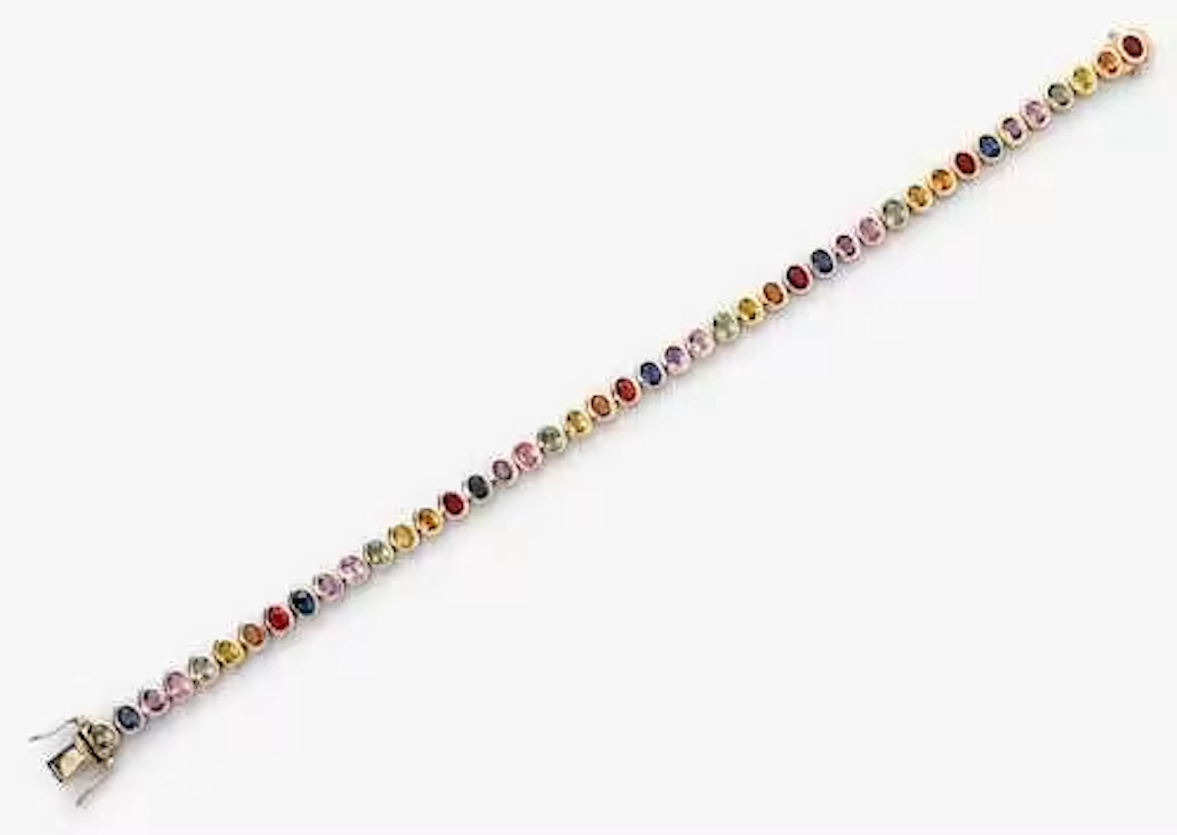 MULTICOLOUR SAPPHIRE BRACELET
