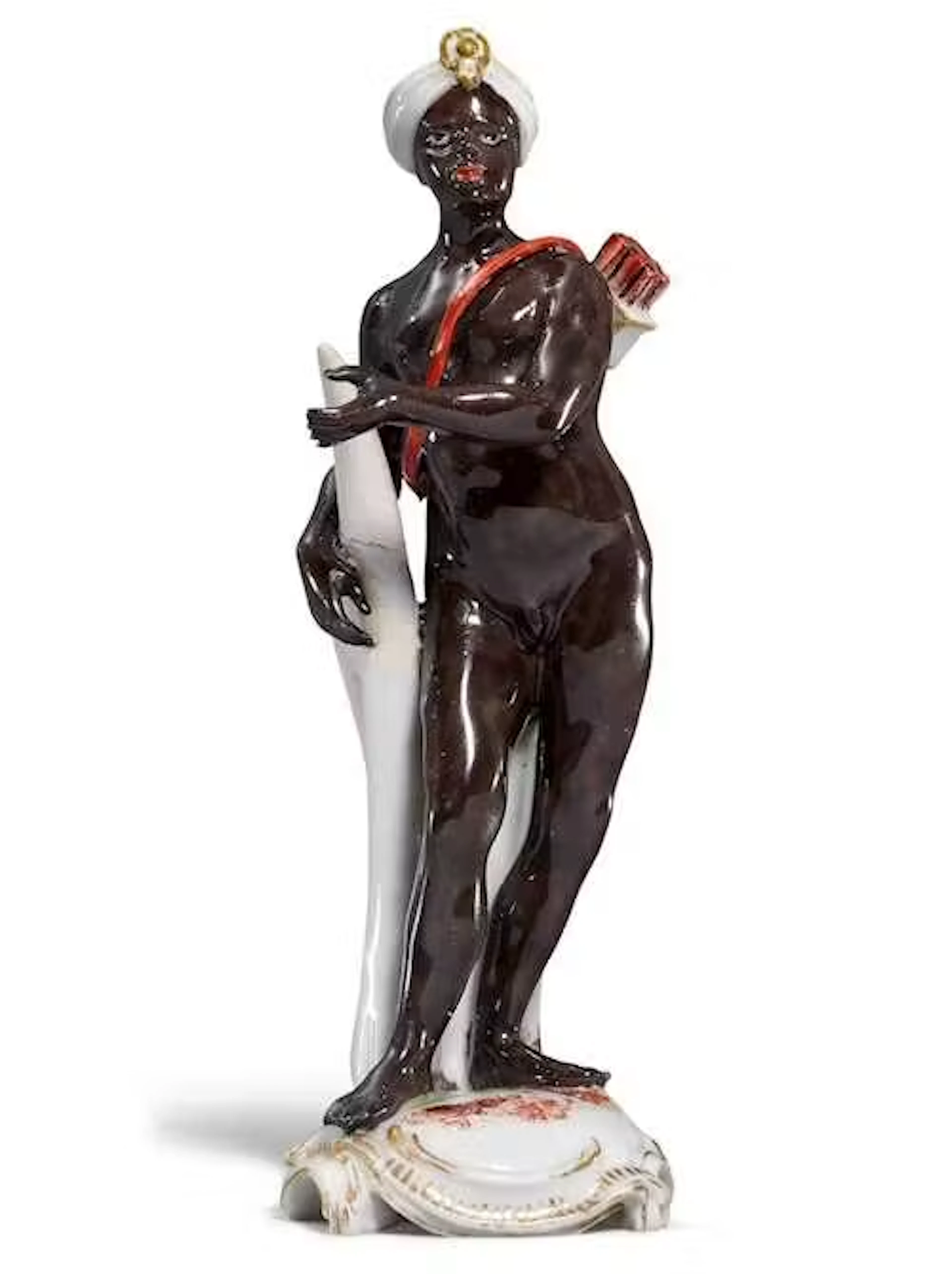 FIGURE OF AN ALLEGORY OF AFRICA