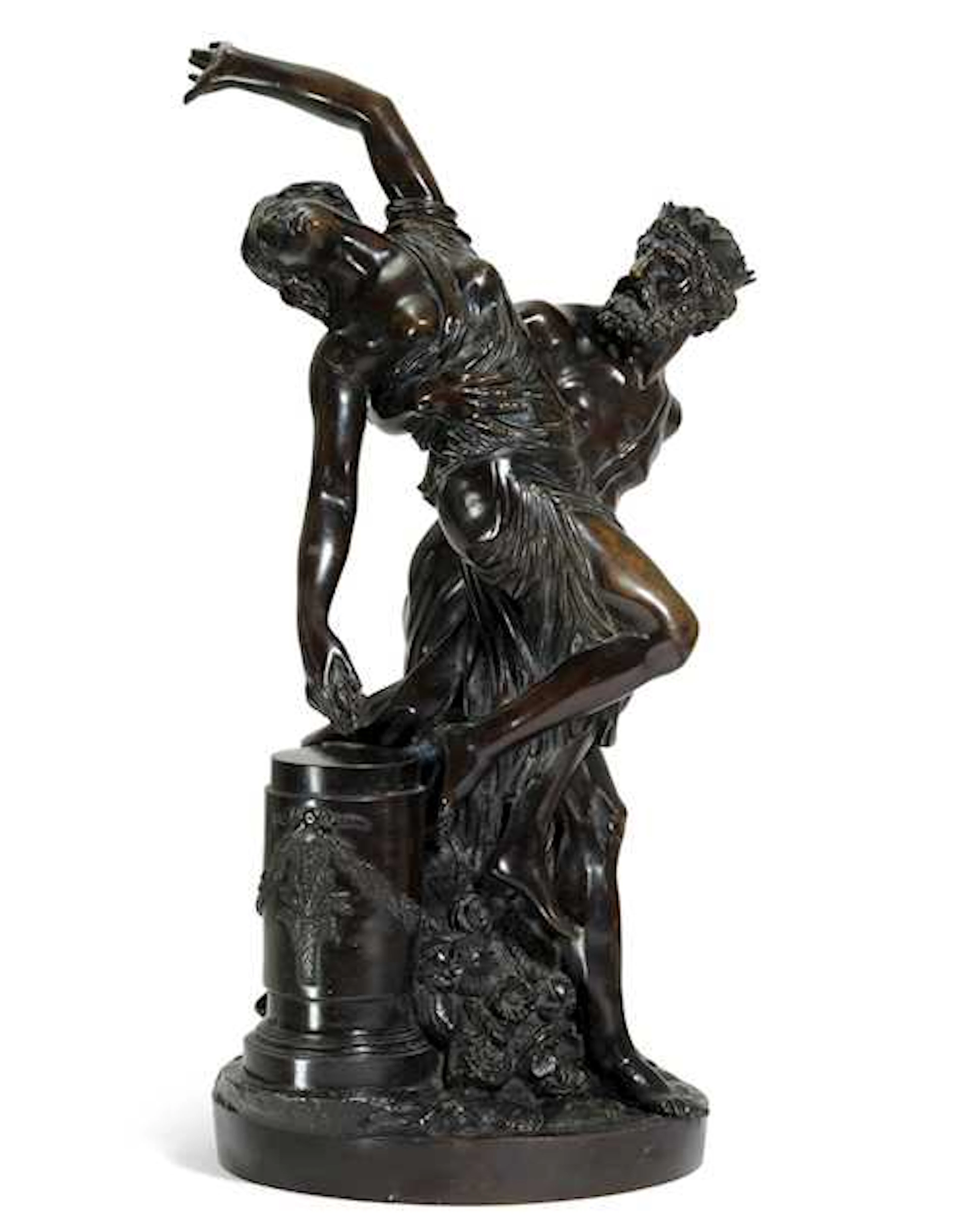 BRONZE FIGURE 'THE RAPE OF PROSERPINA'
