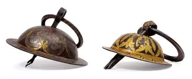 TWO IRON DOOR KNOCKERS
