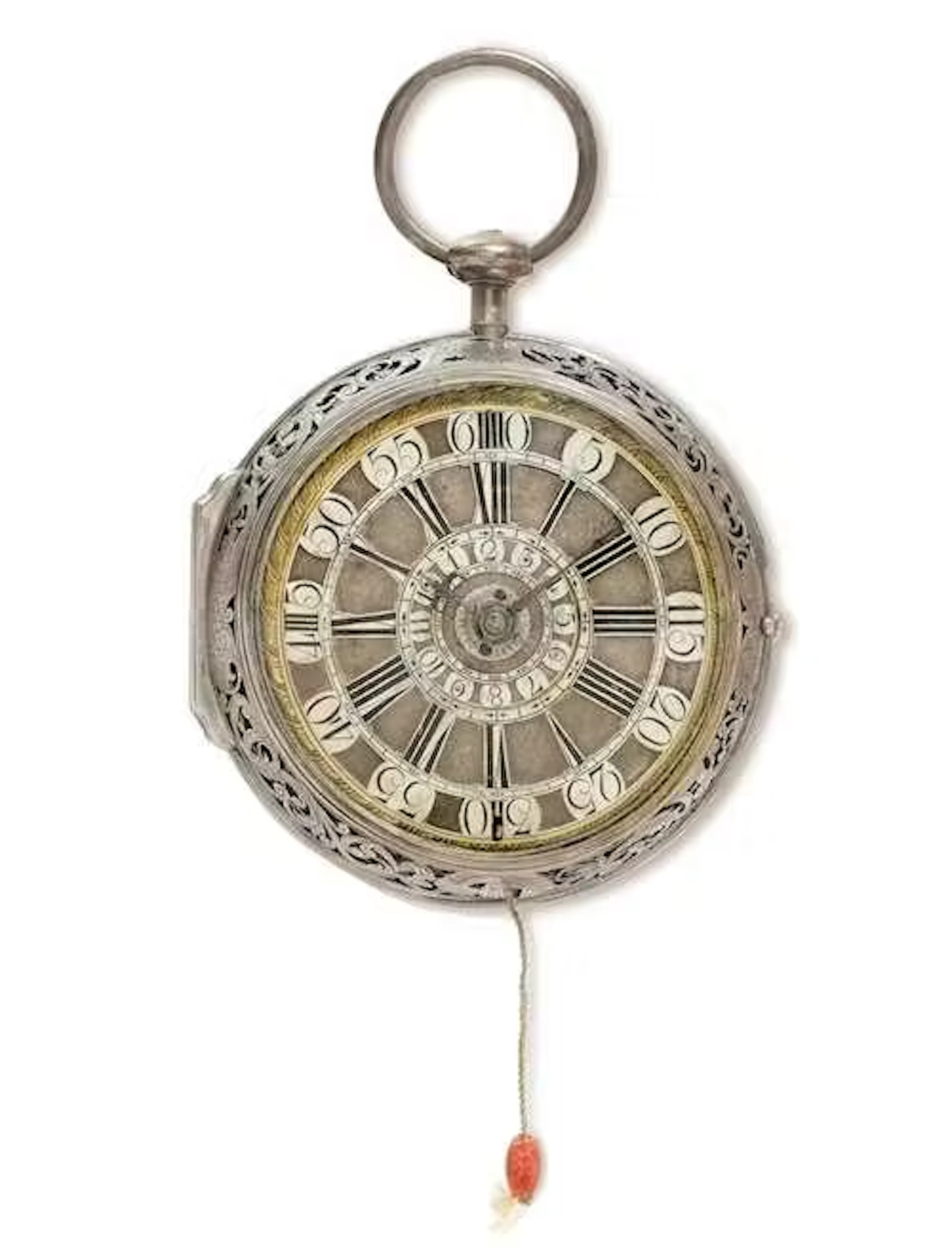 CARRIAGE CLOCK WITH ALARM AND OVERCASE