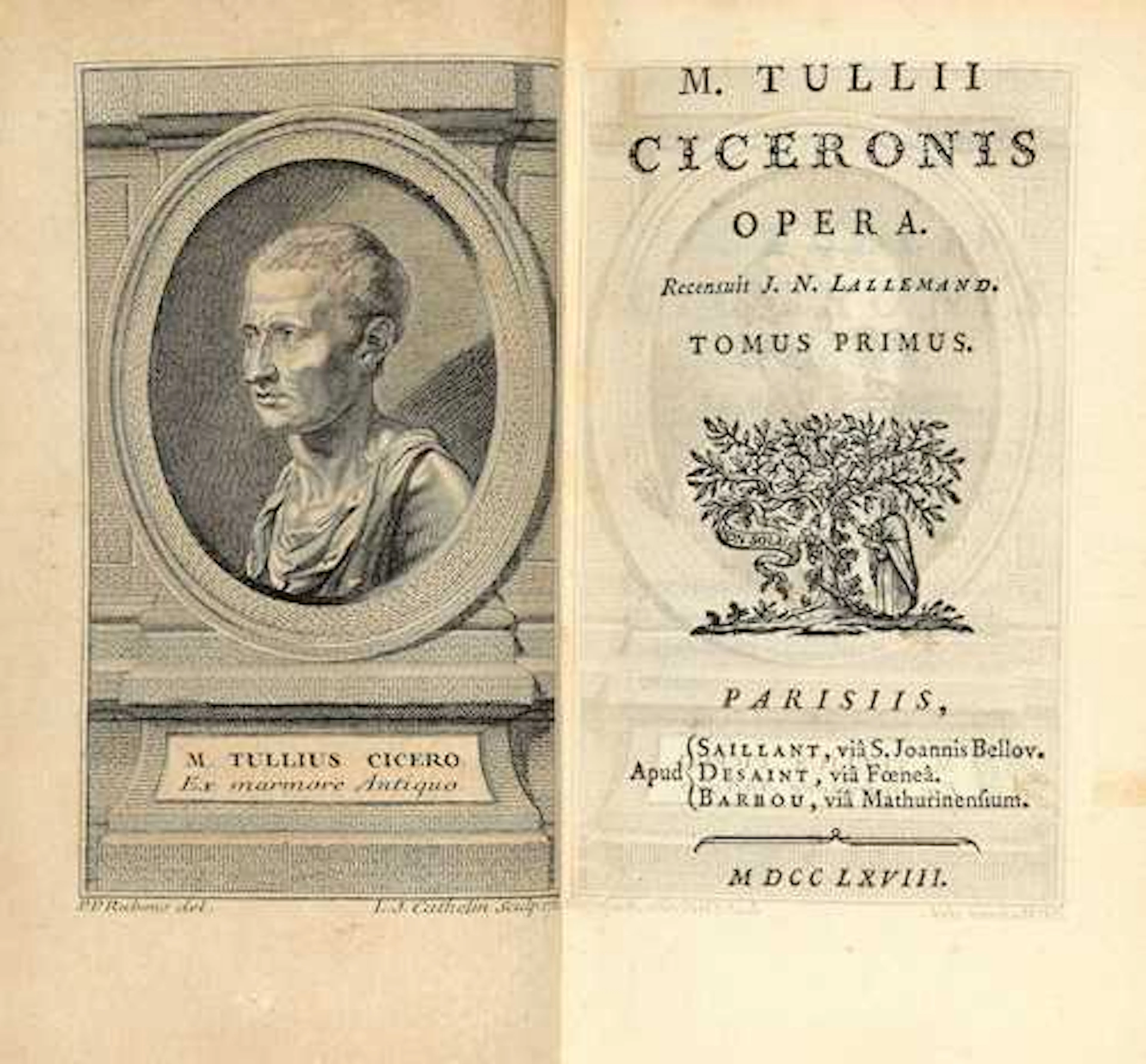 Cicero, Marcus Tullius.