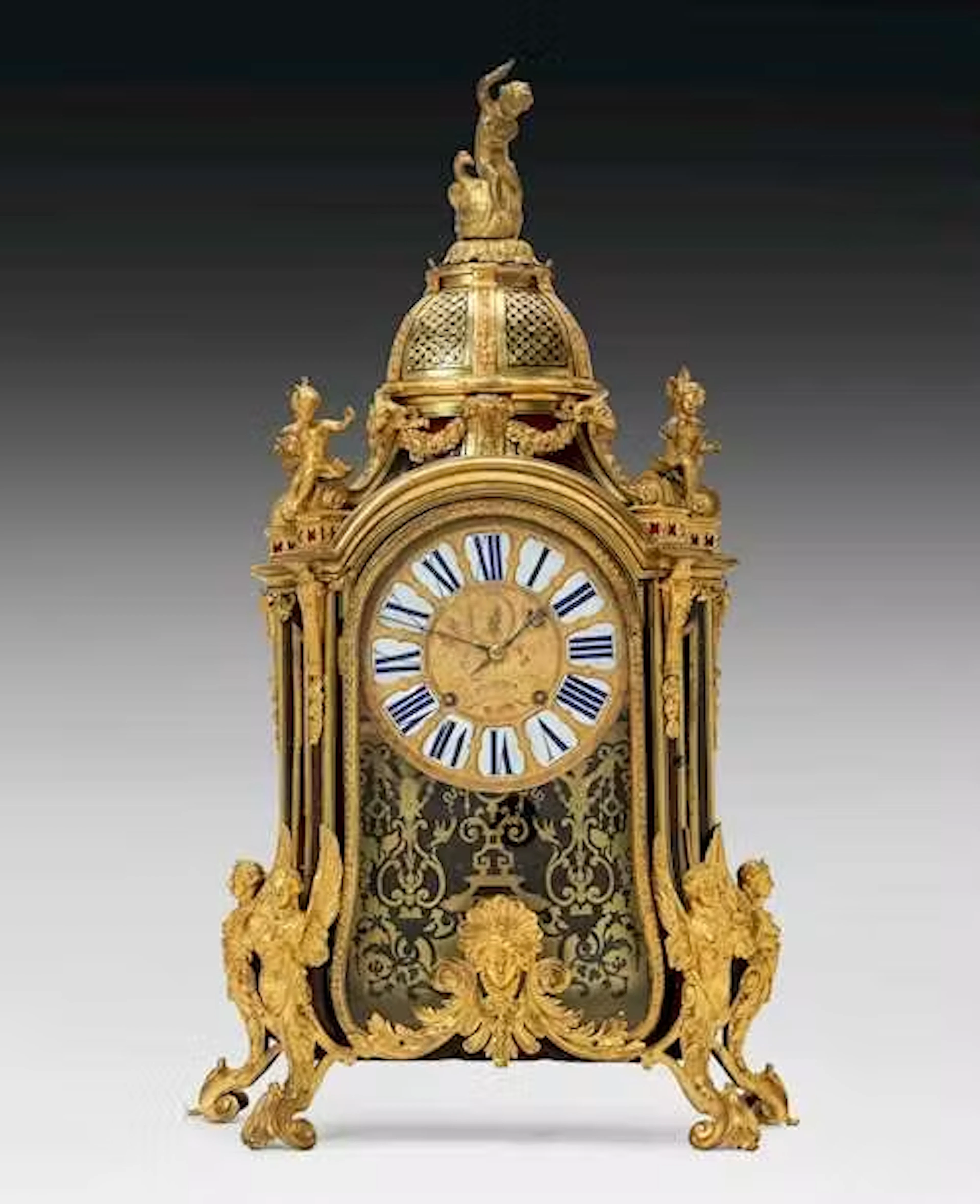 BOULLE PENDULE “AUX HARPIES”