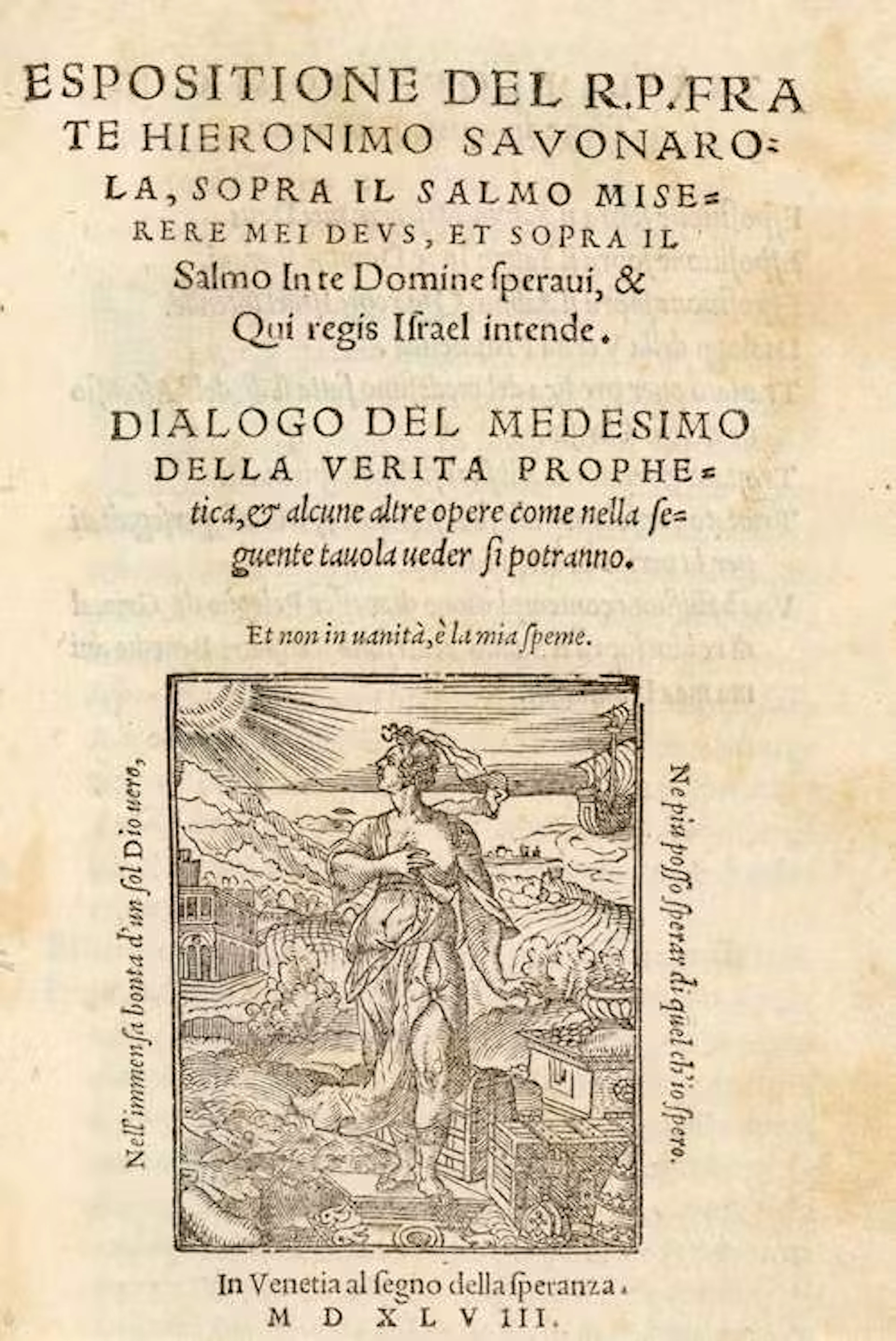 Savonarola, Girolamo.