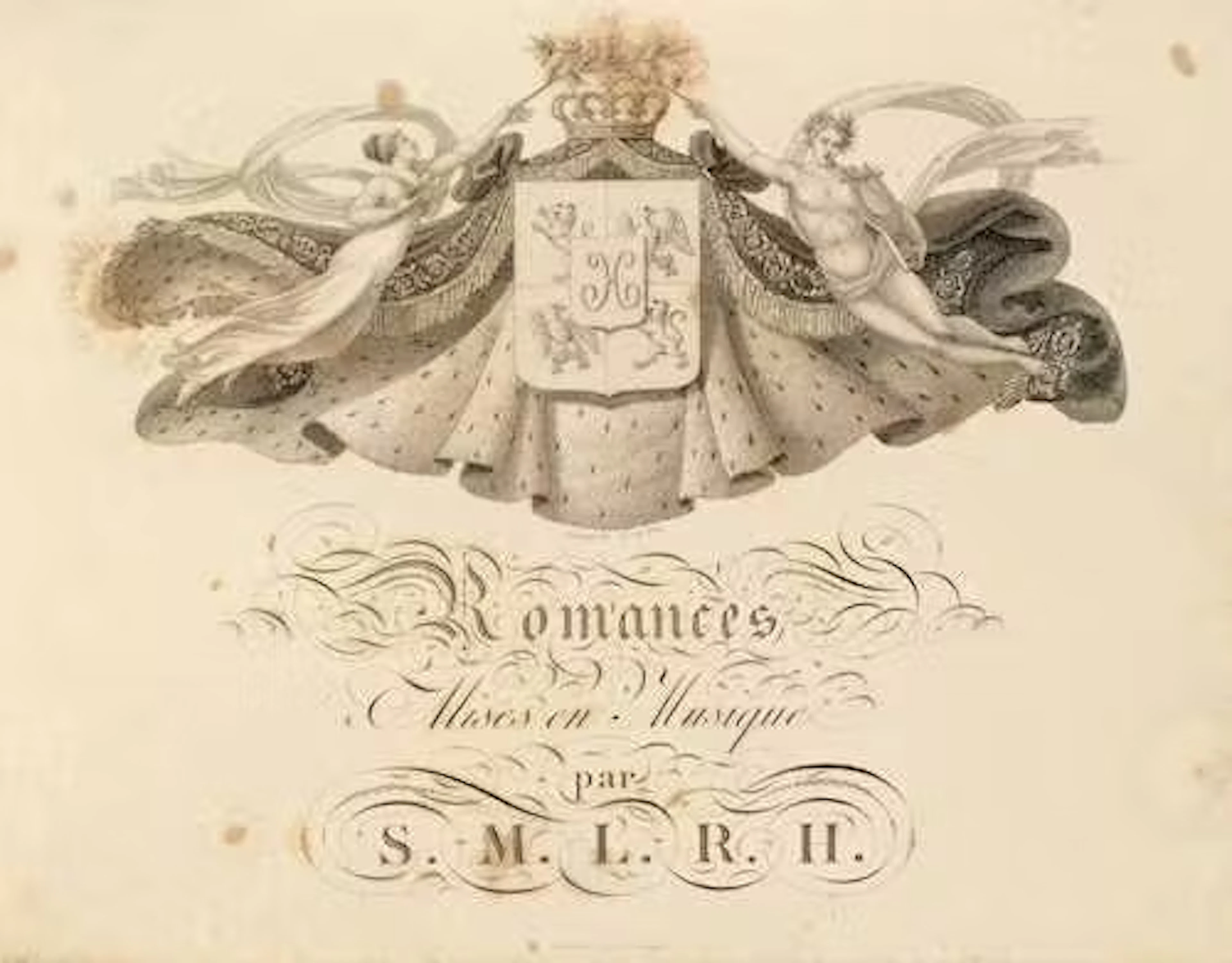 Hortense de Beauharnais, Mutter von Napoleon III., in zweiter Ehe