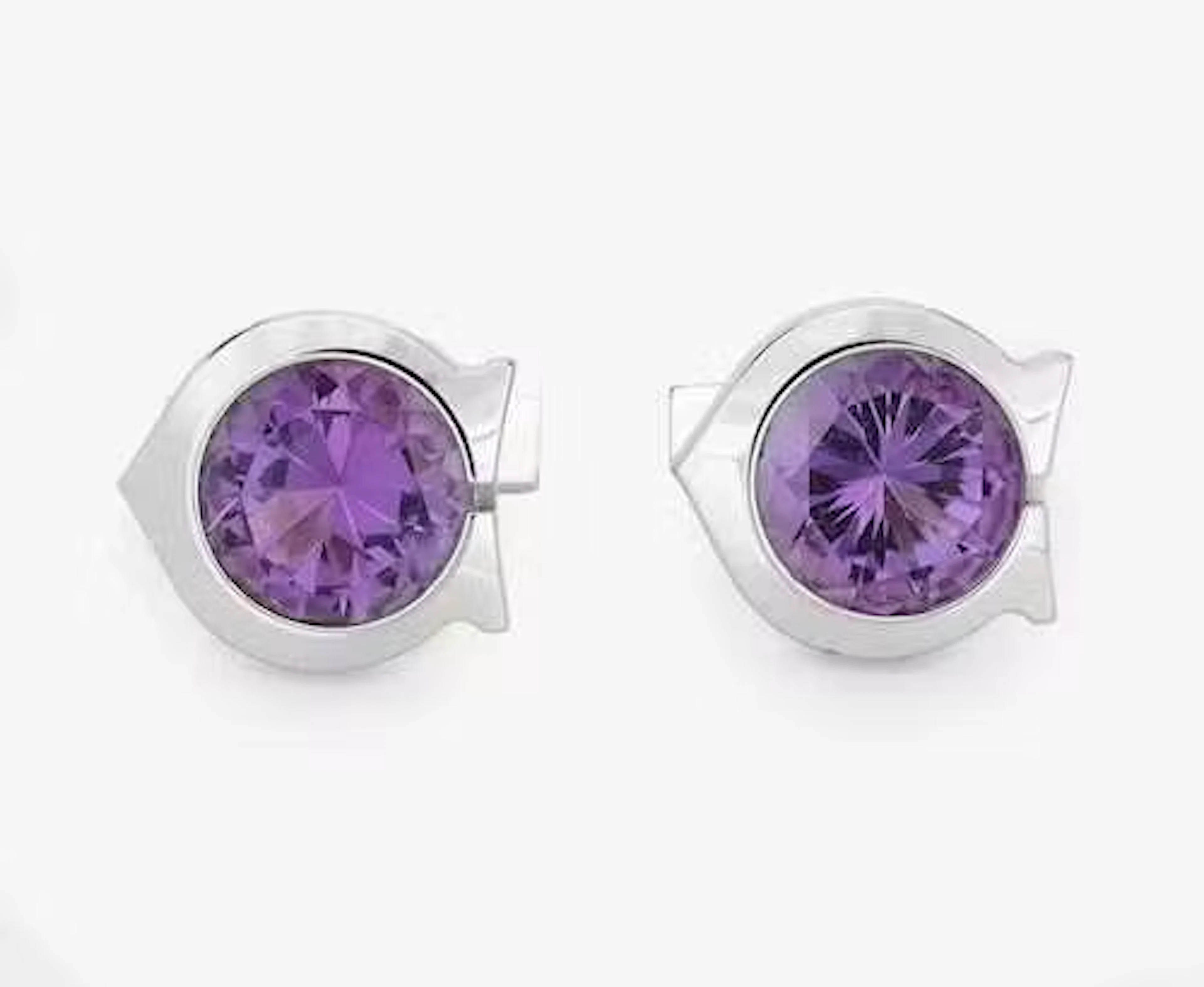 AMETHYST CUFFLINKS