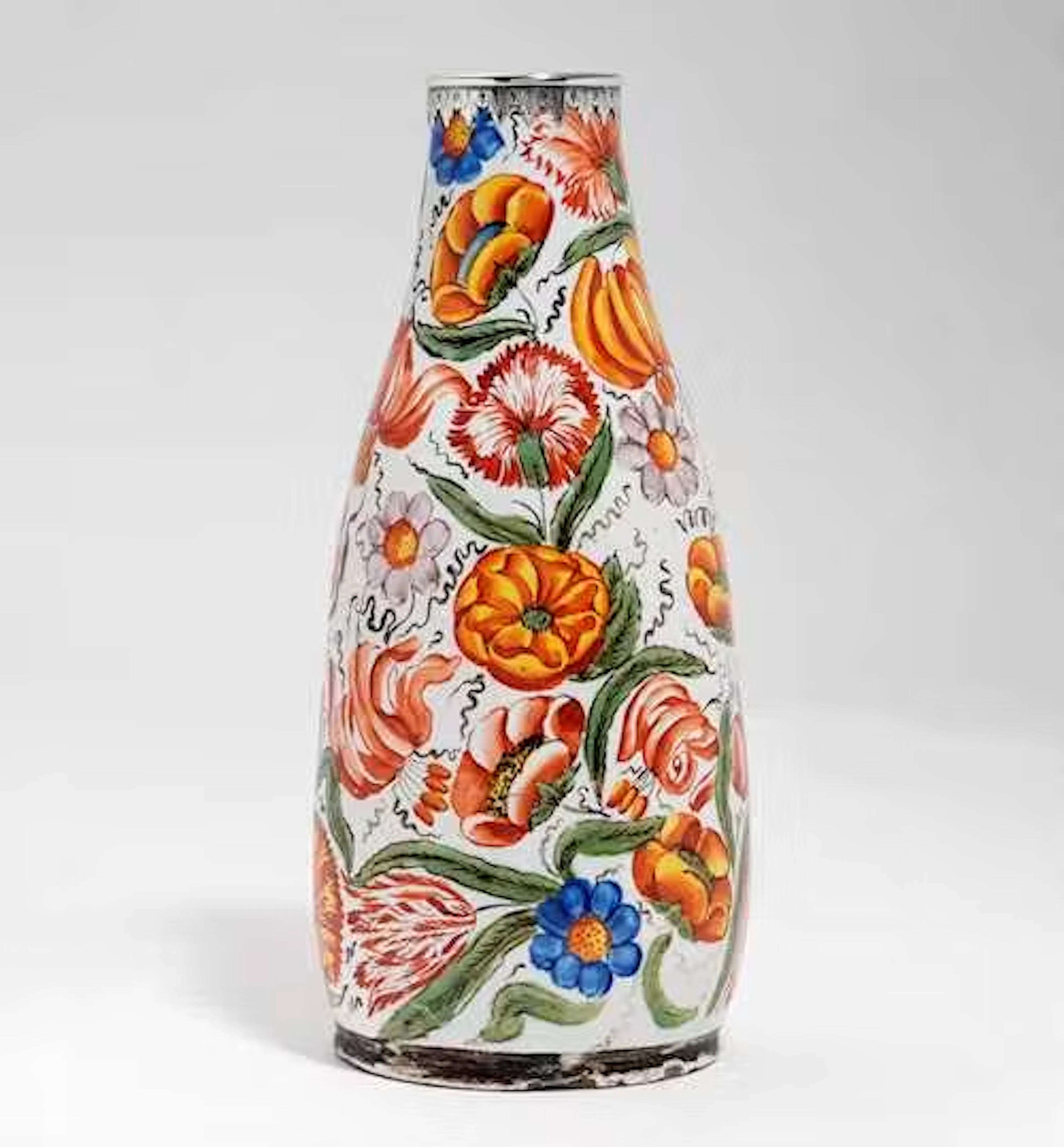 BOTTLE WITH HAUSMALER DECORATION