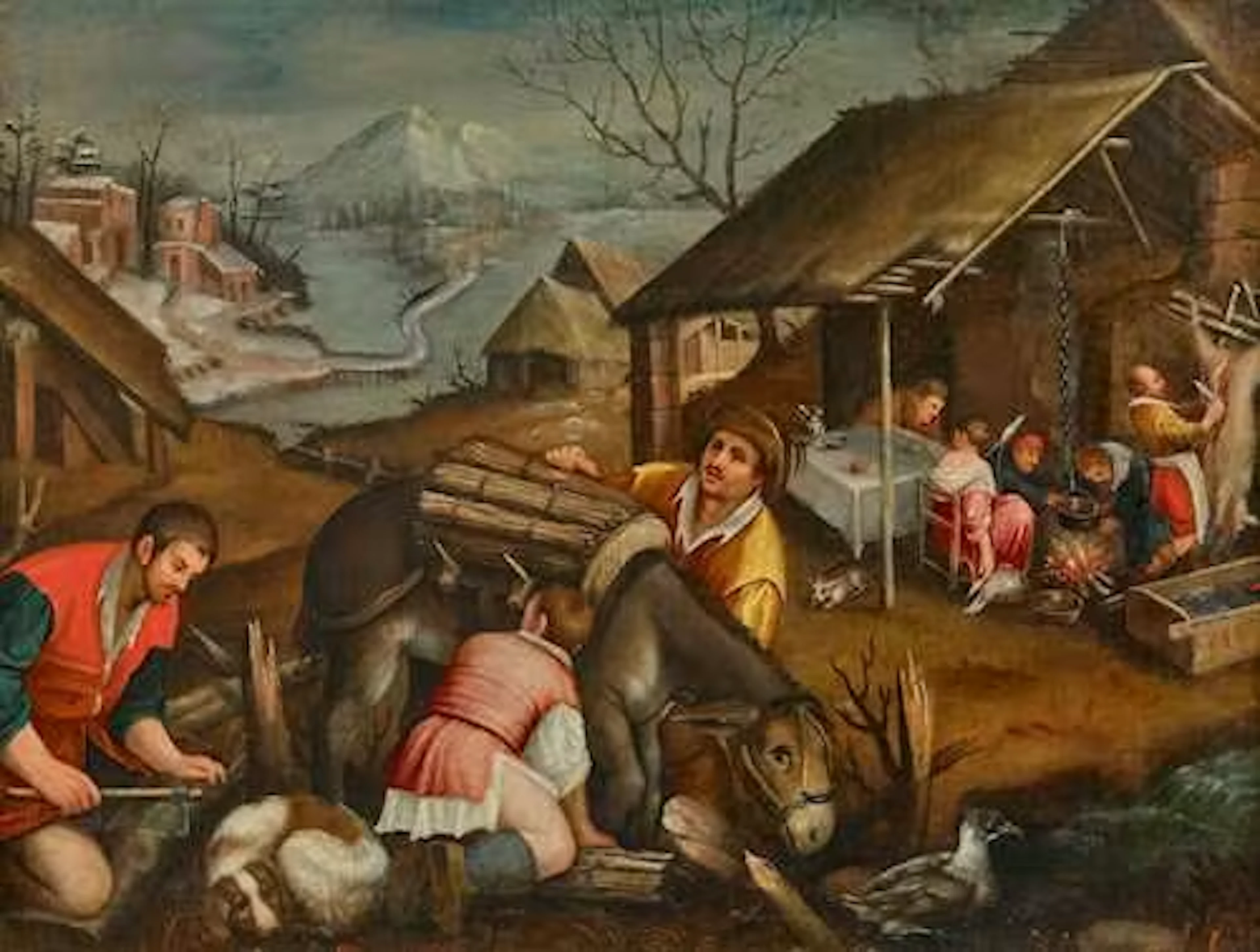 17th century follower of FRANCESCO BASSANO the Younger