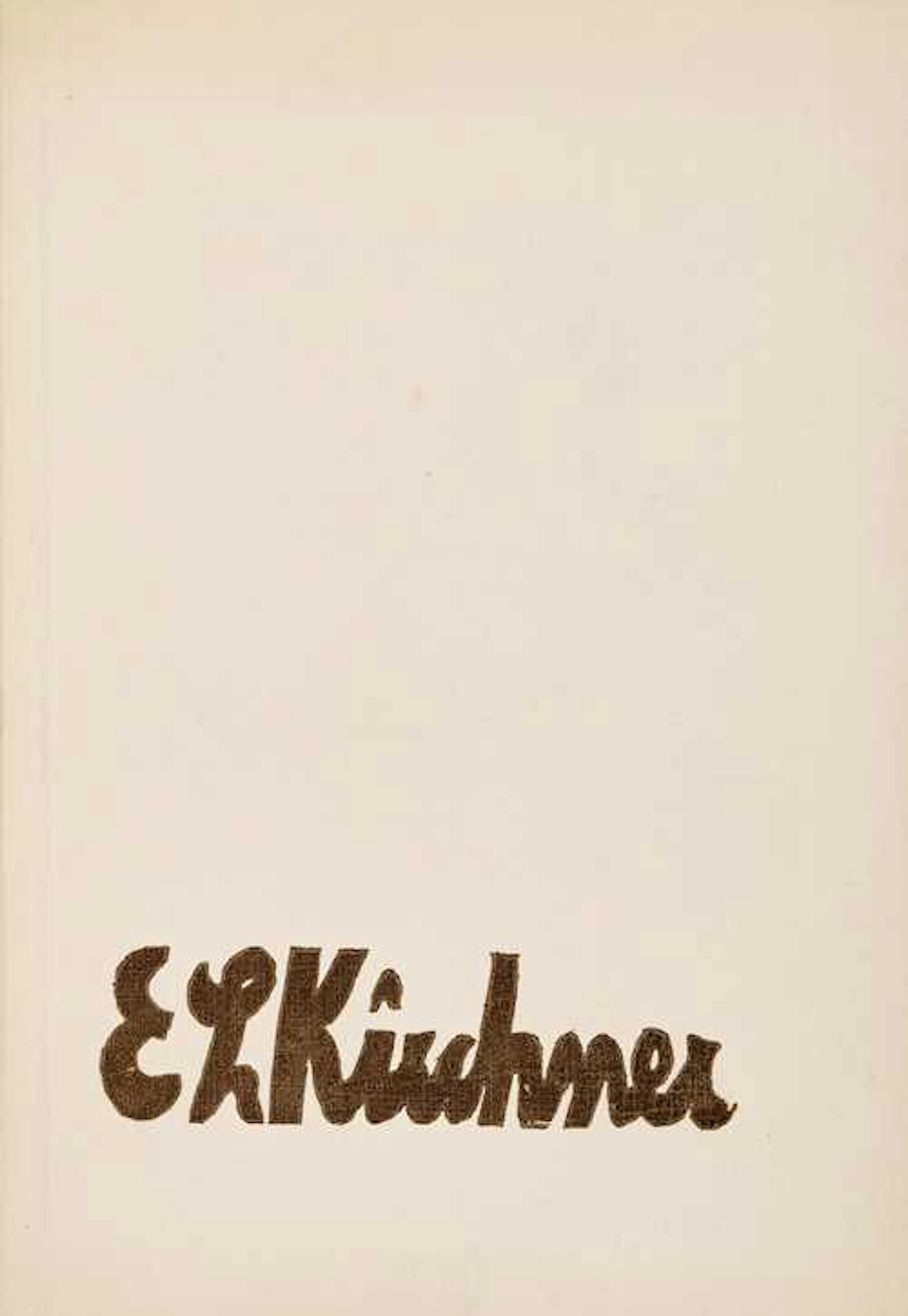 Kirchner, Ernst Ludwig -