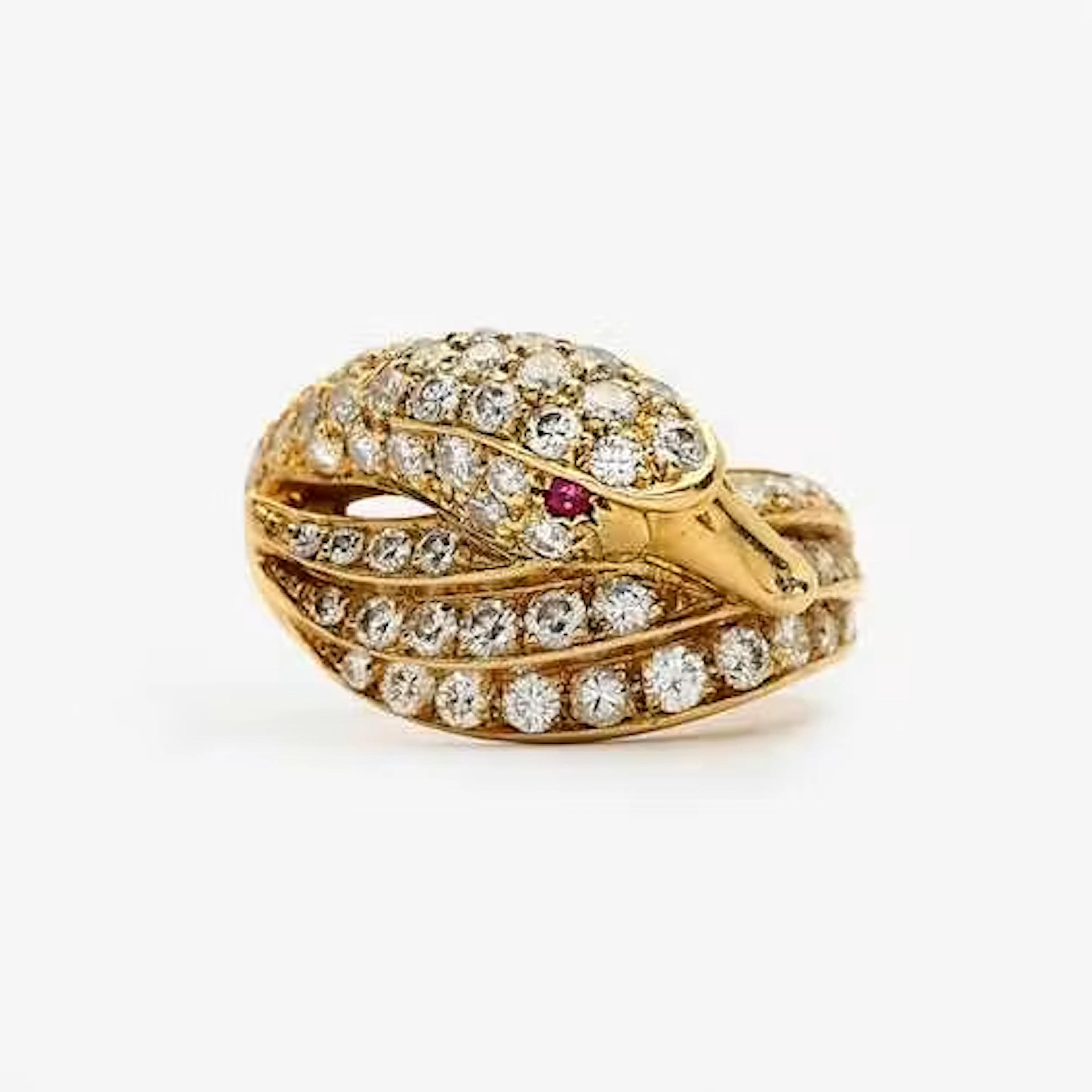 DIAMOND RUBY RING