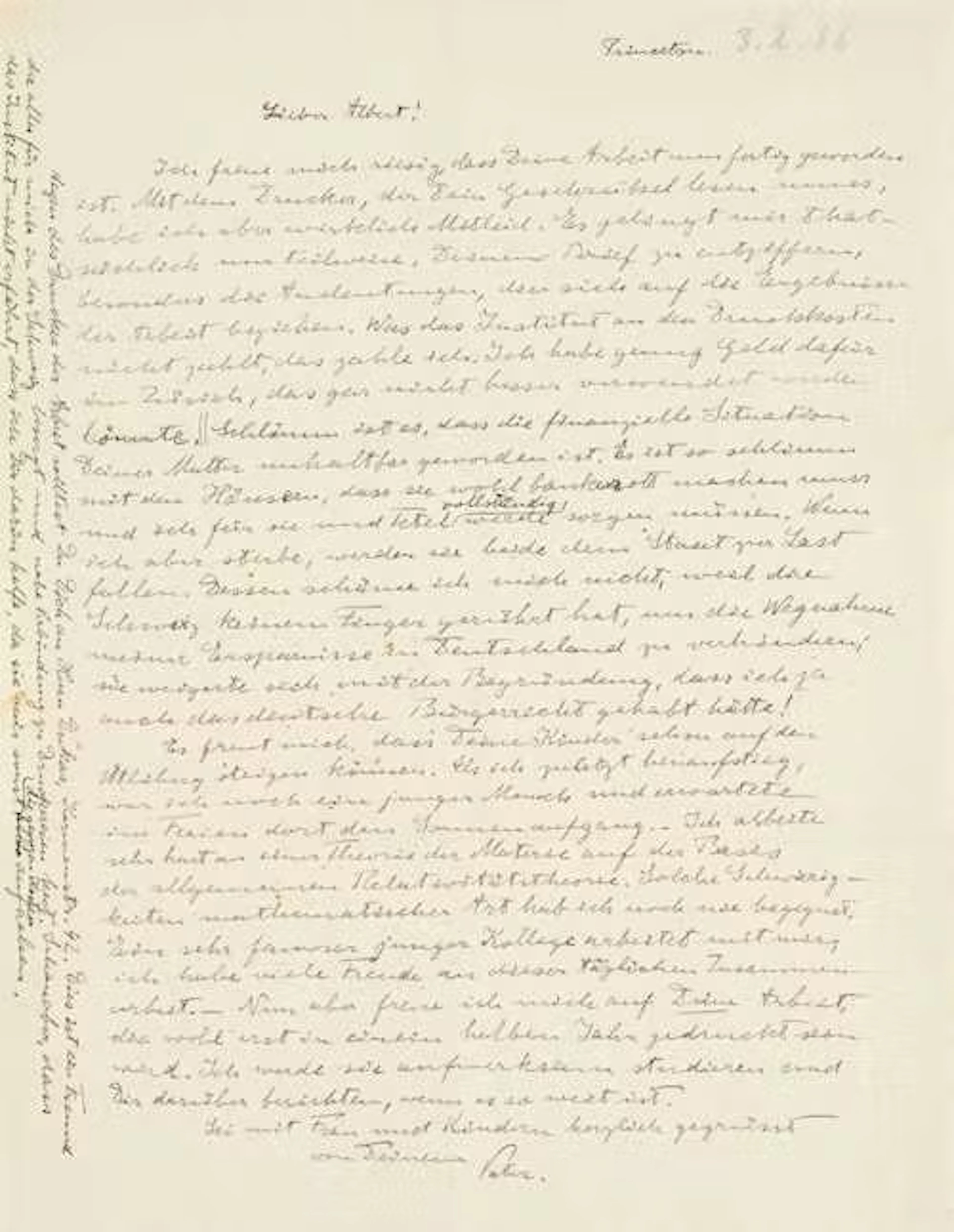 Einstein, Albert, Physiker (1879-1955).
