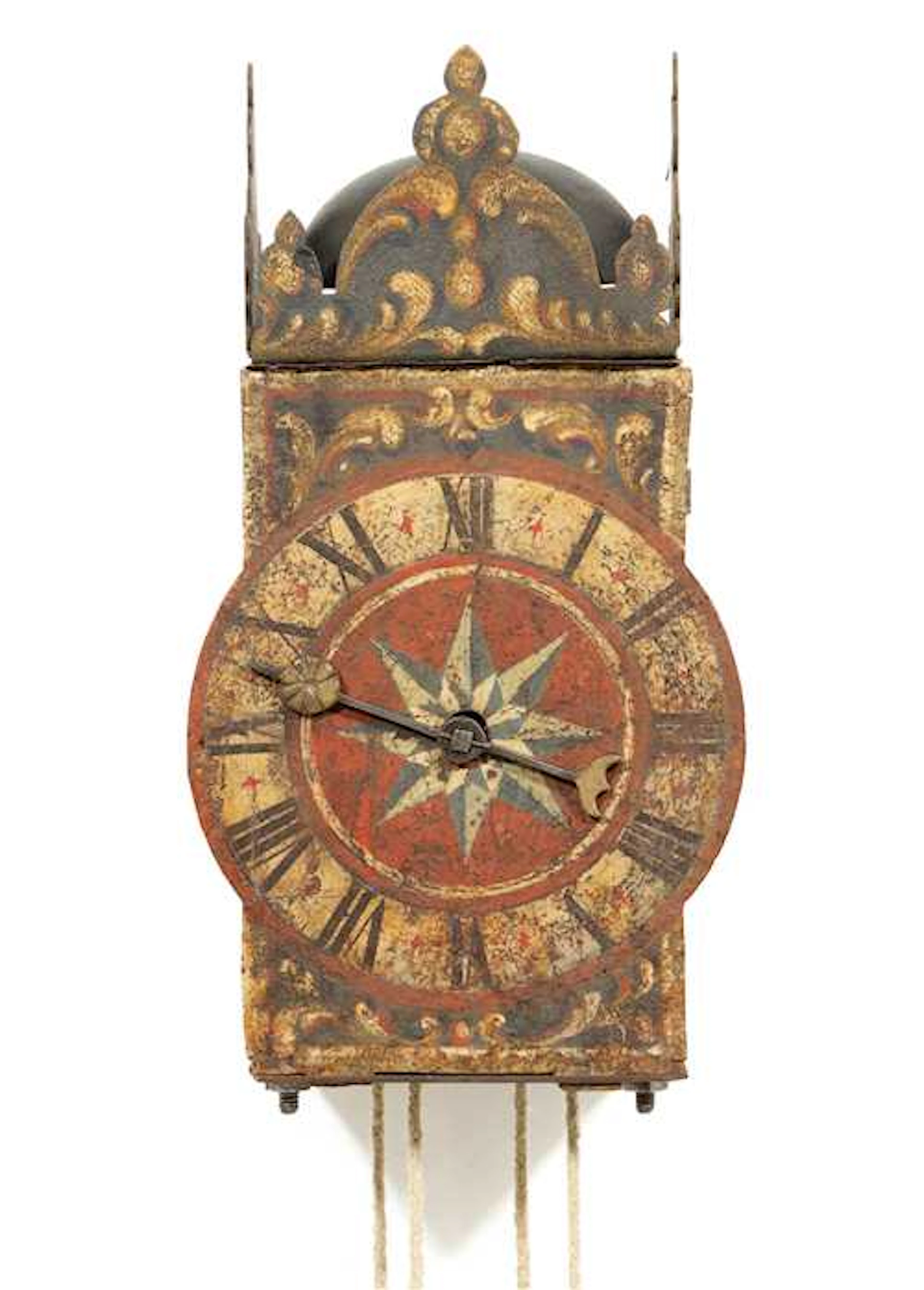 LATE RENAISSANCE IRON CLOCK