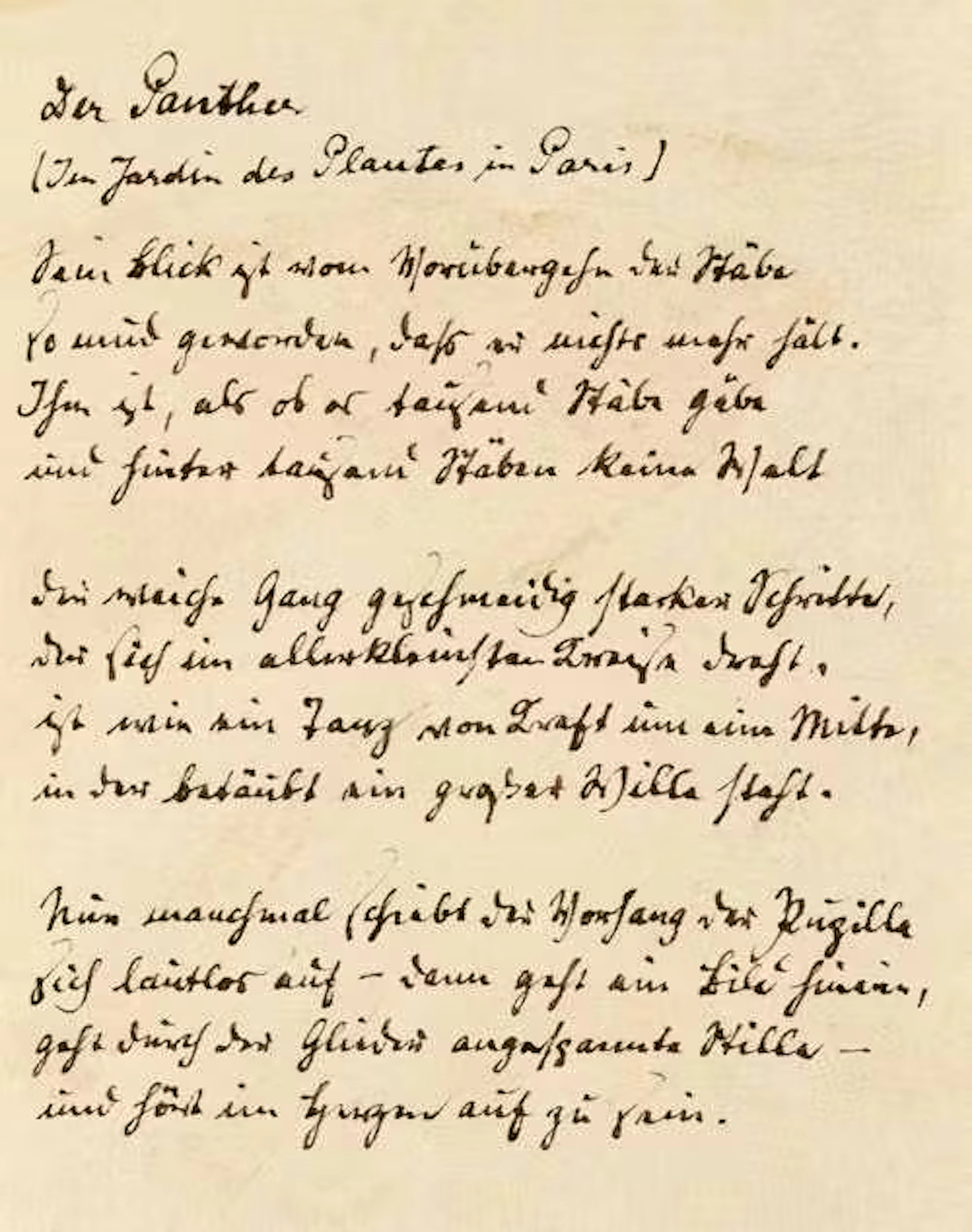 Rilke, Rainer Maria, Dichter (1875-1926).