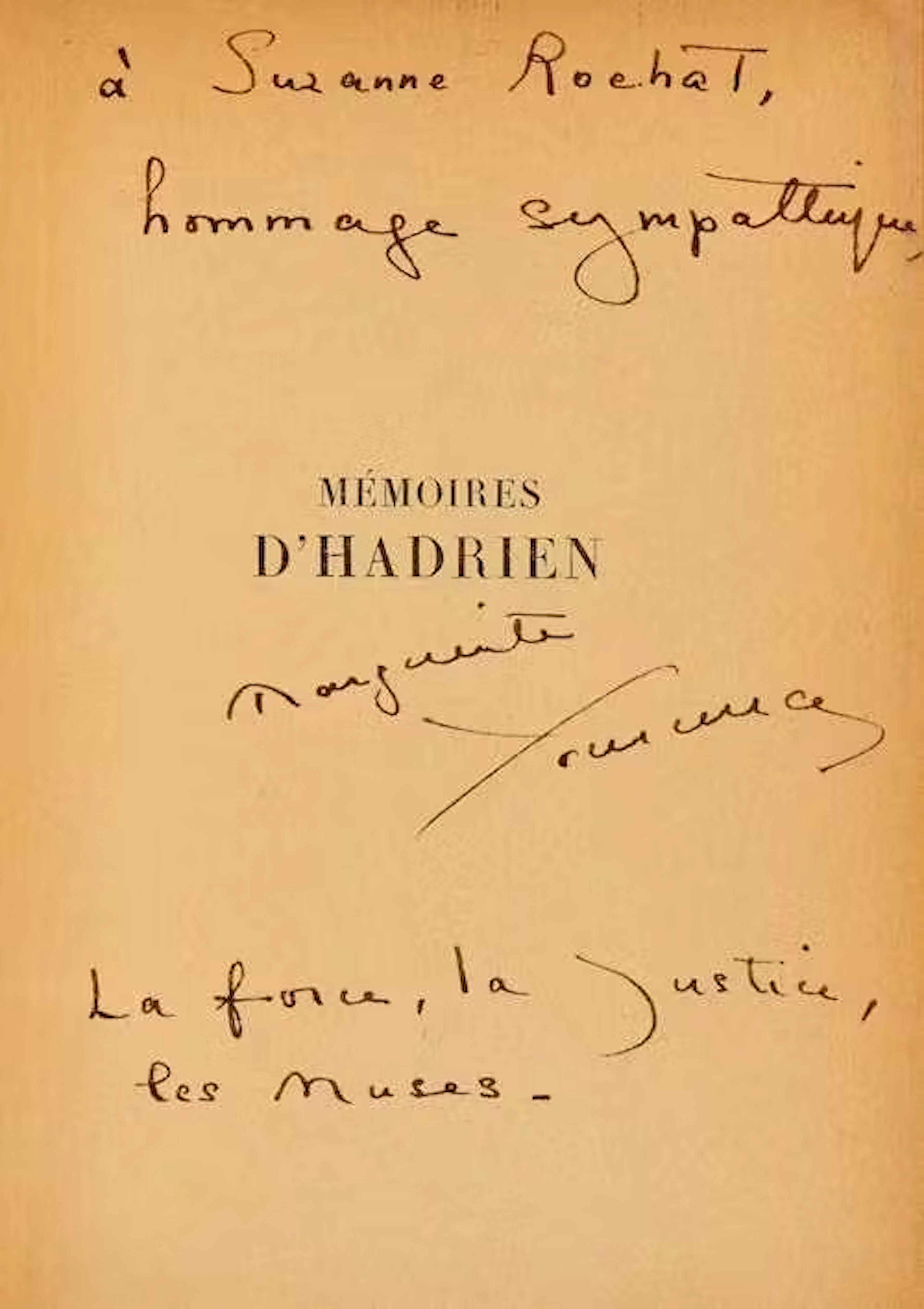 Yourcenar, Marguerite.