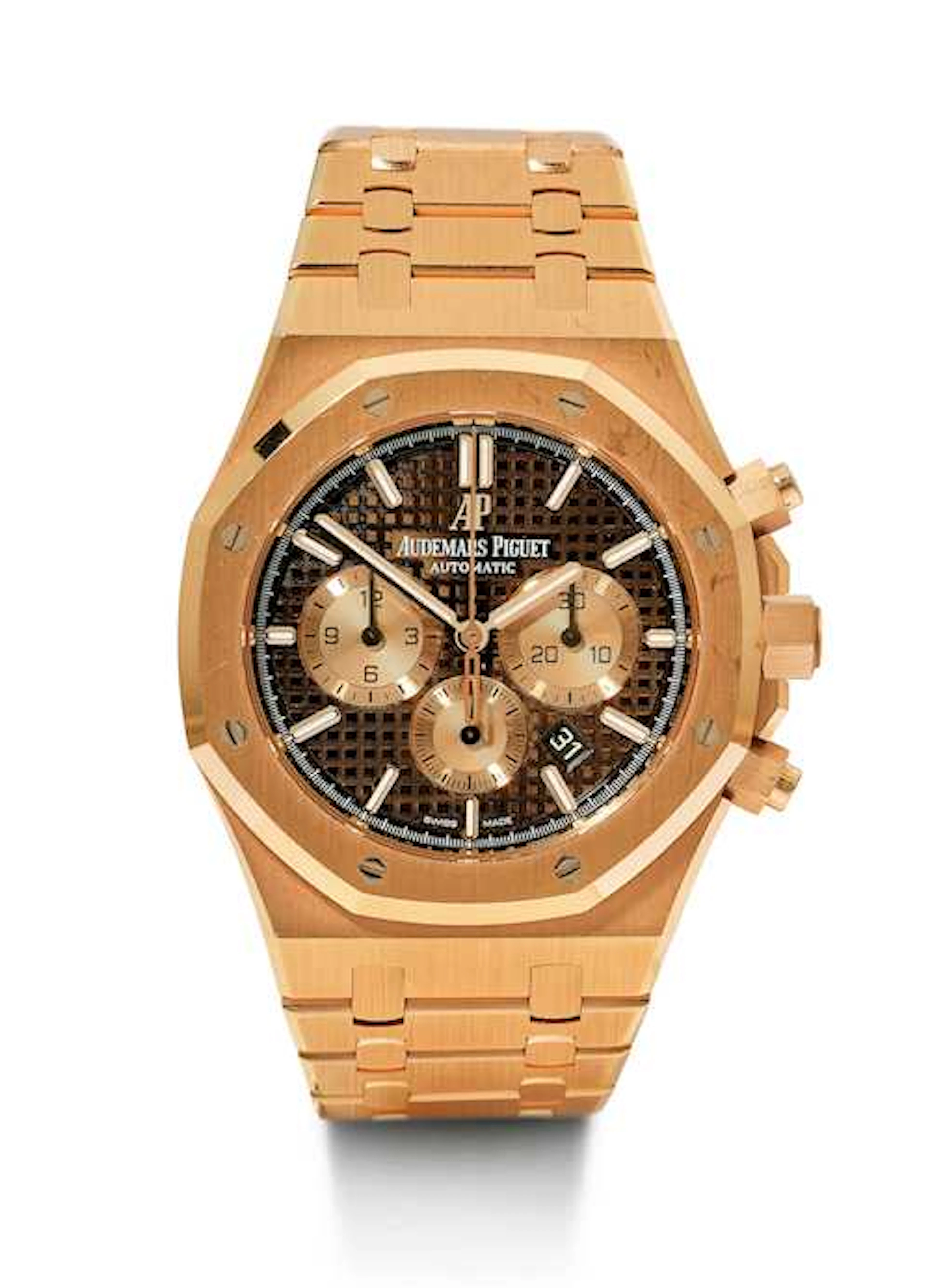 Audemars Piguet, rare and attractive Royal Oak Chronograph, 2019.