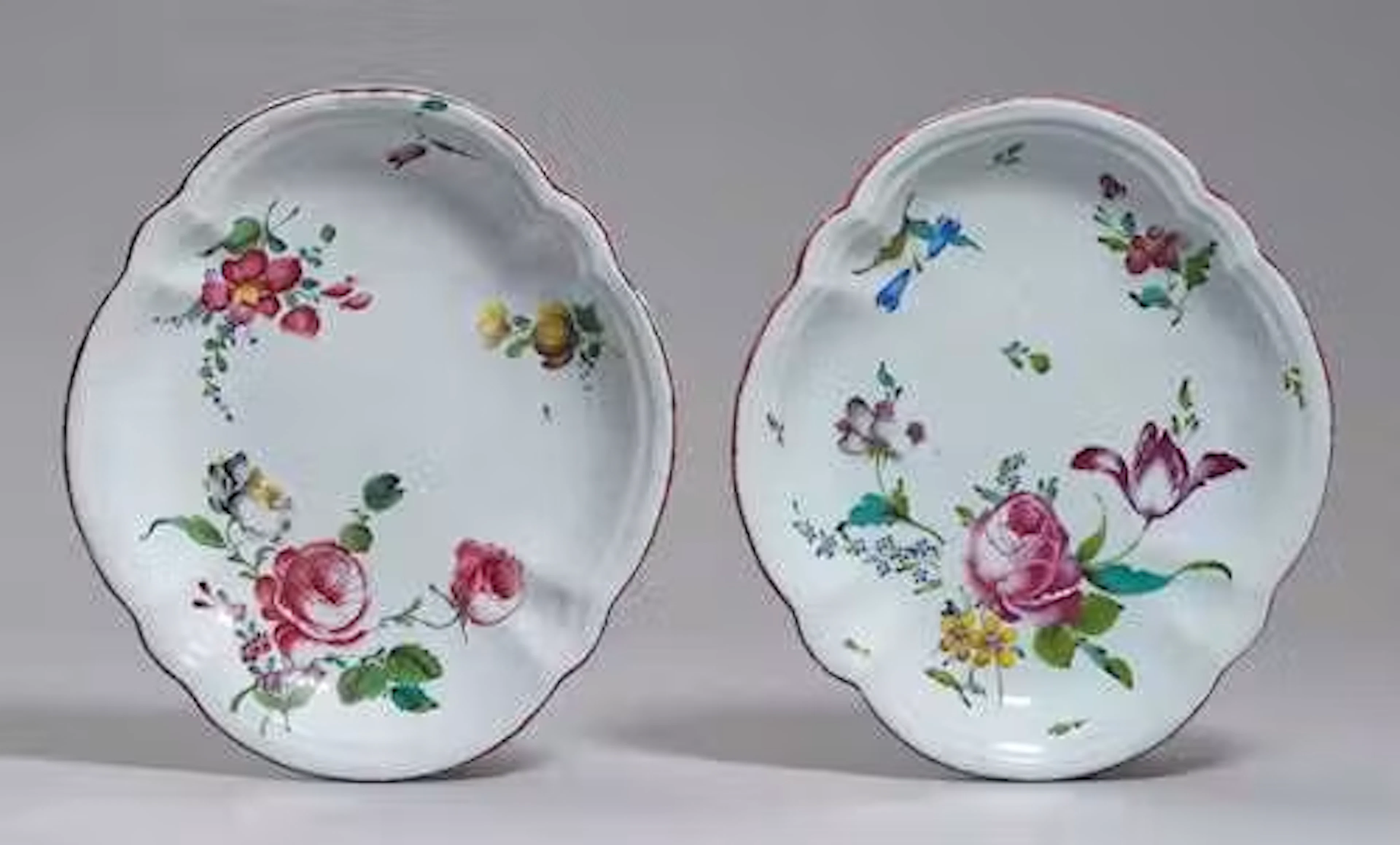TWO OVAL BOWLS