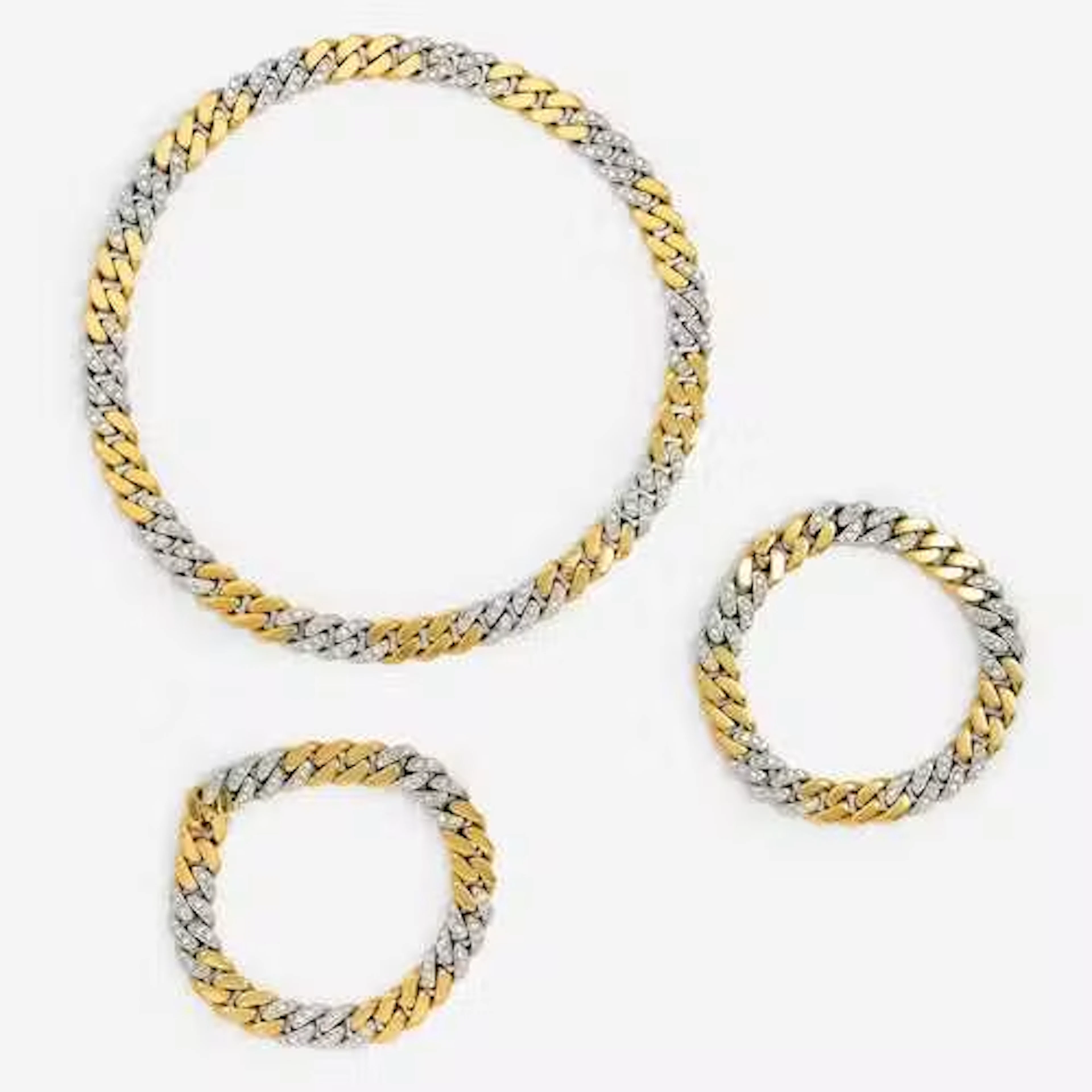 FOUR DIAMOND BRACELETS