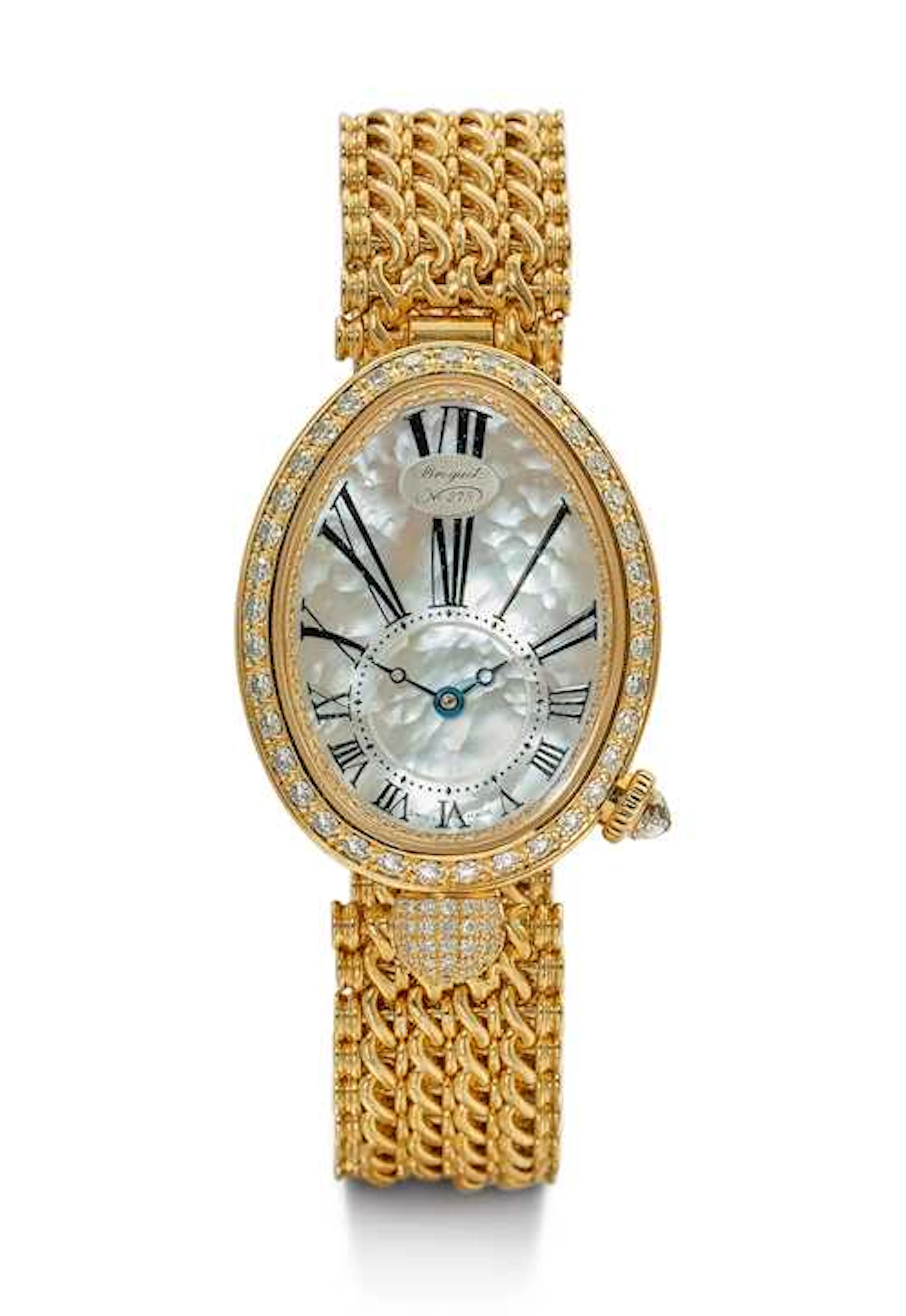 Breguet, lady's diamond watch in mint condition, "Reine de Naples", 2013.