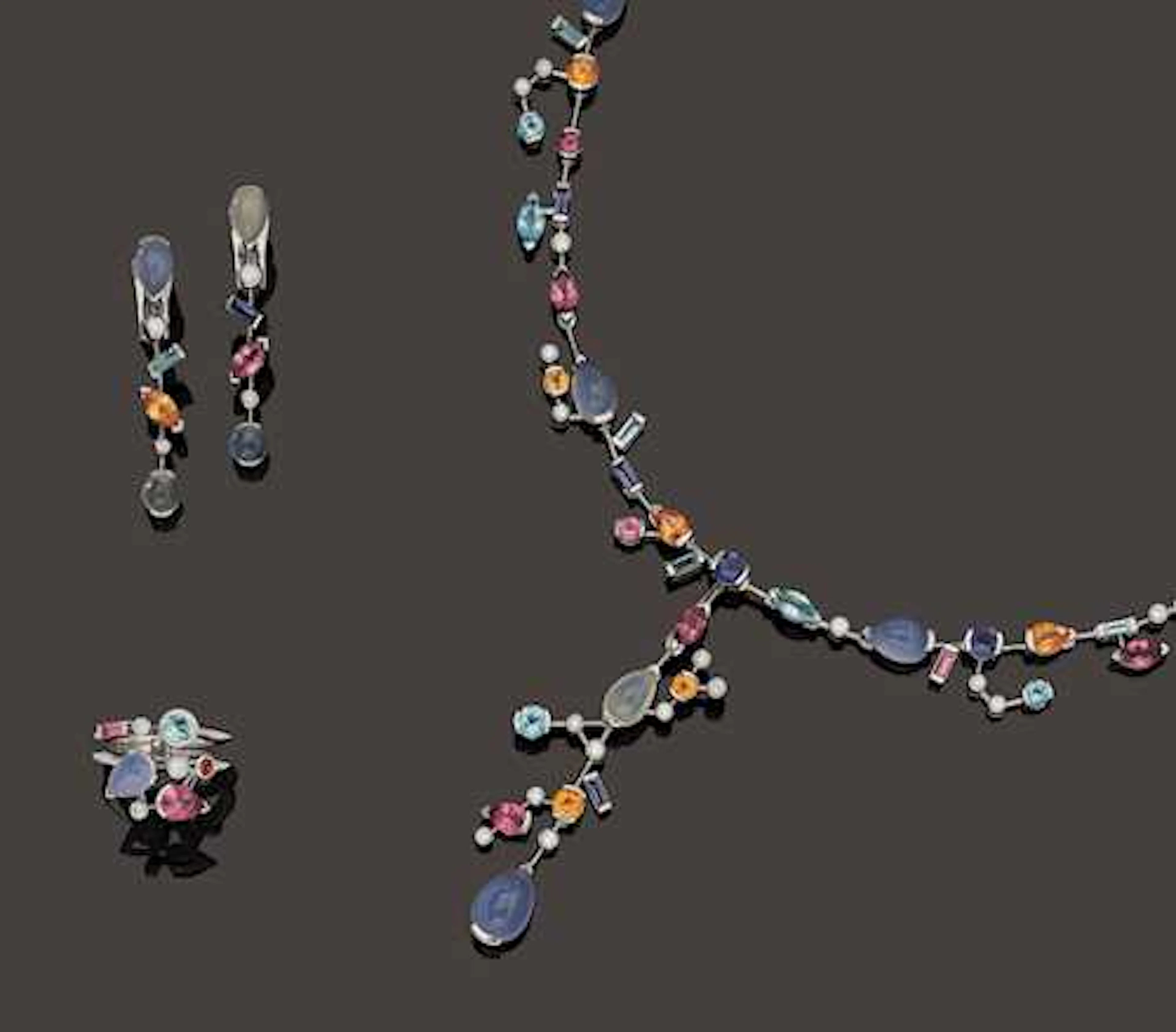 MULTIGEM AND DIAMOND ENSEMBLE, CARTIER