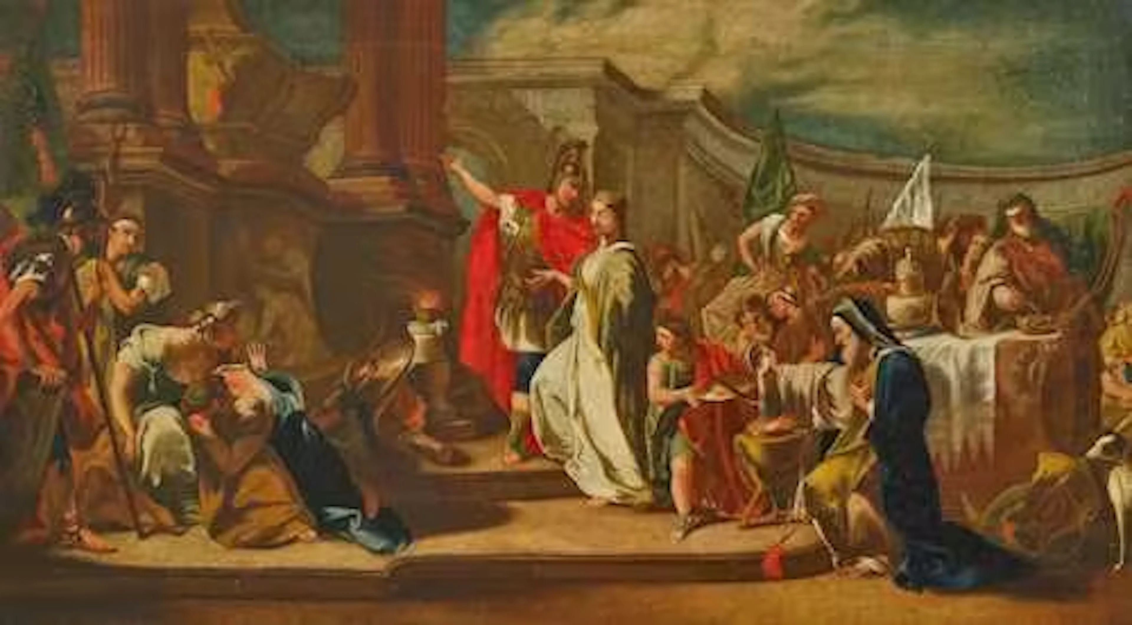 18th century follower of GIOVANNI BATTISTA PITTONI