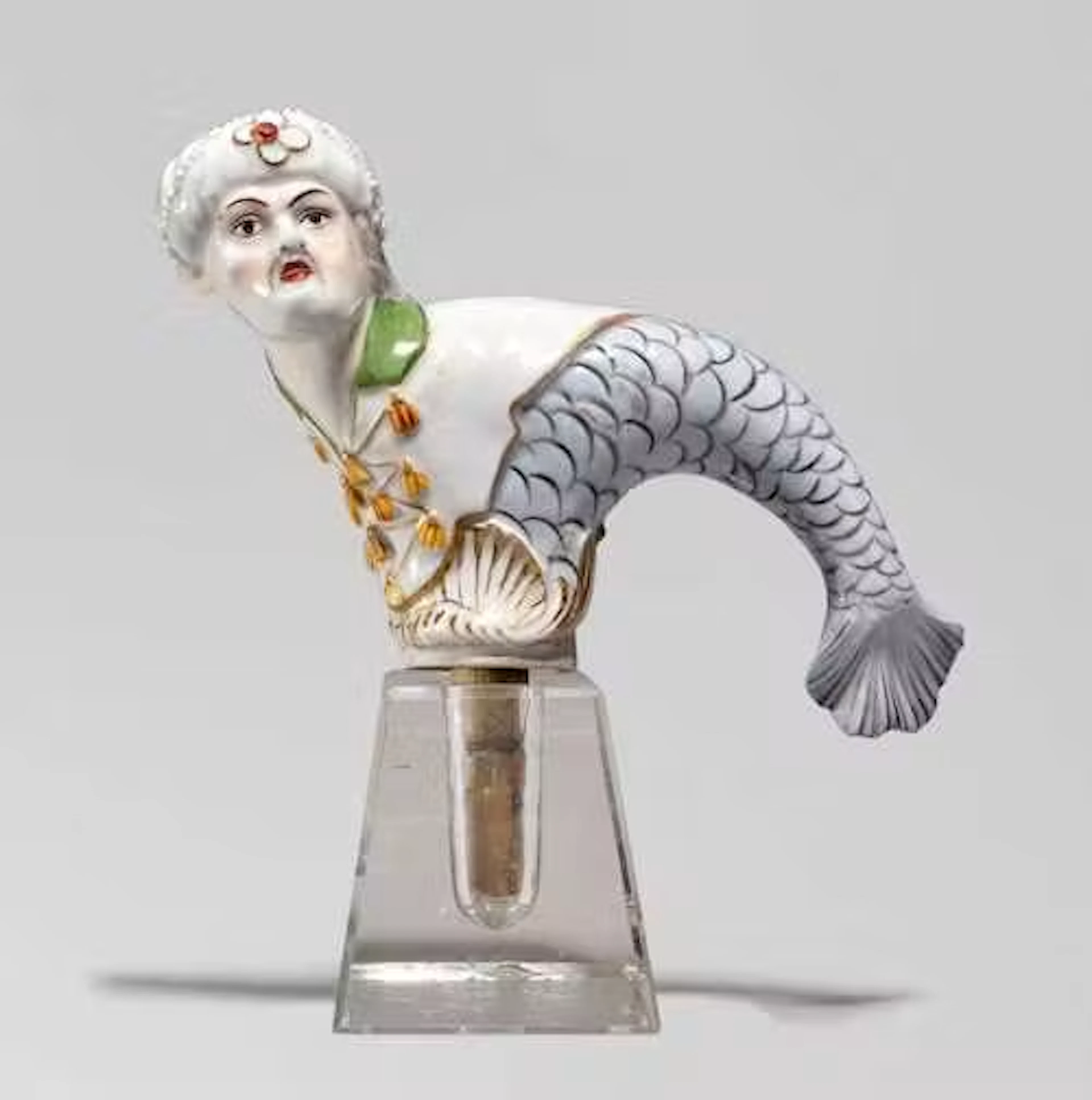 WALKING-STICK HANDLE IN THE FORM OF A TURK’S HEAD