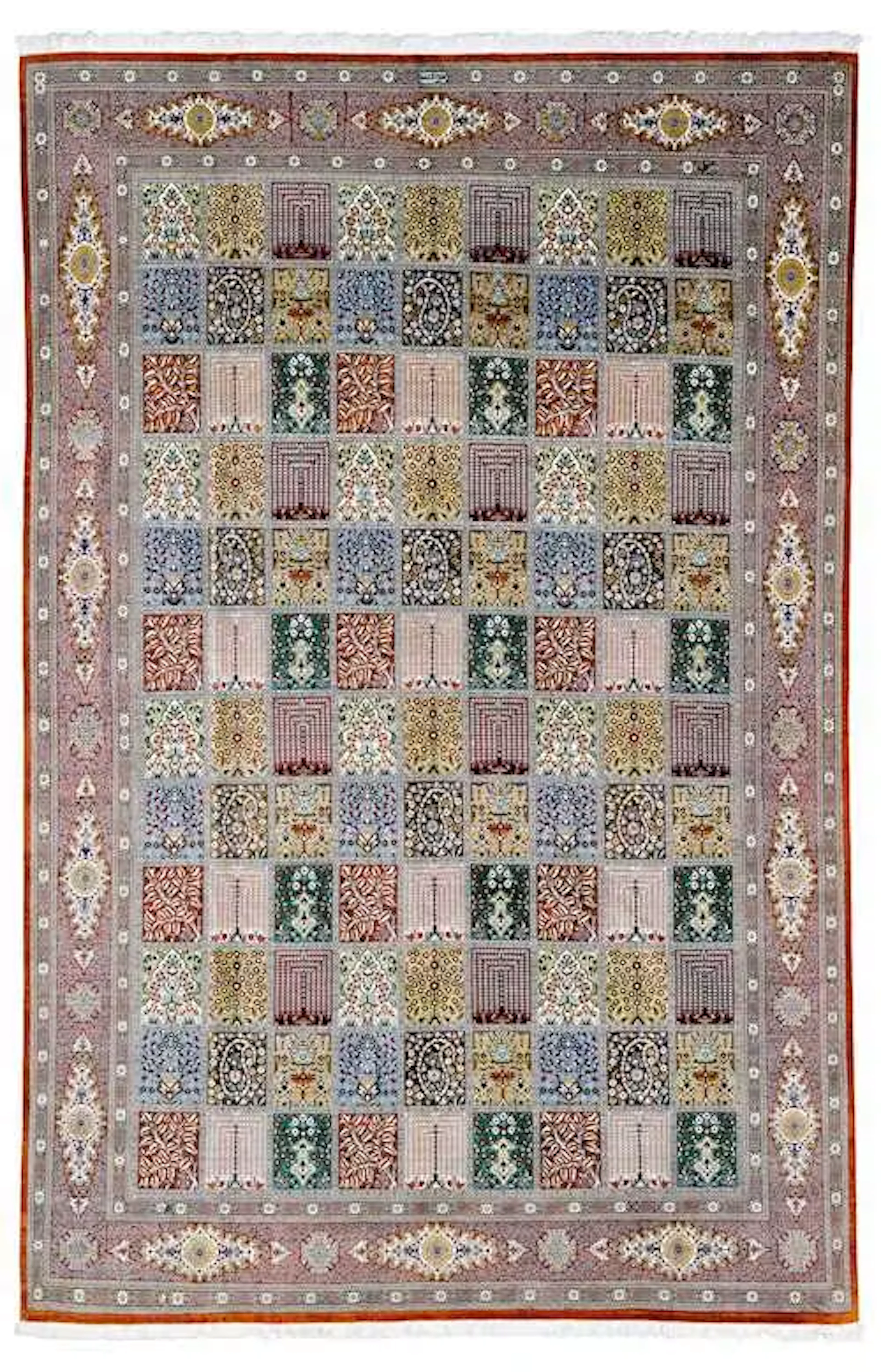 GHOM SILK GARDEN CARPET