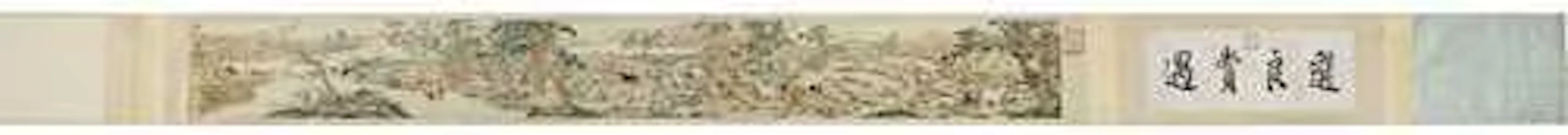 A HANDSCROLL AFTER GIUSEPPE CASTIGLIONE (1688–1766)