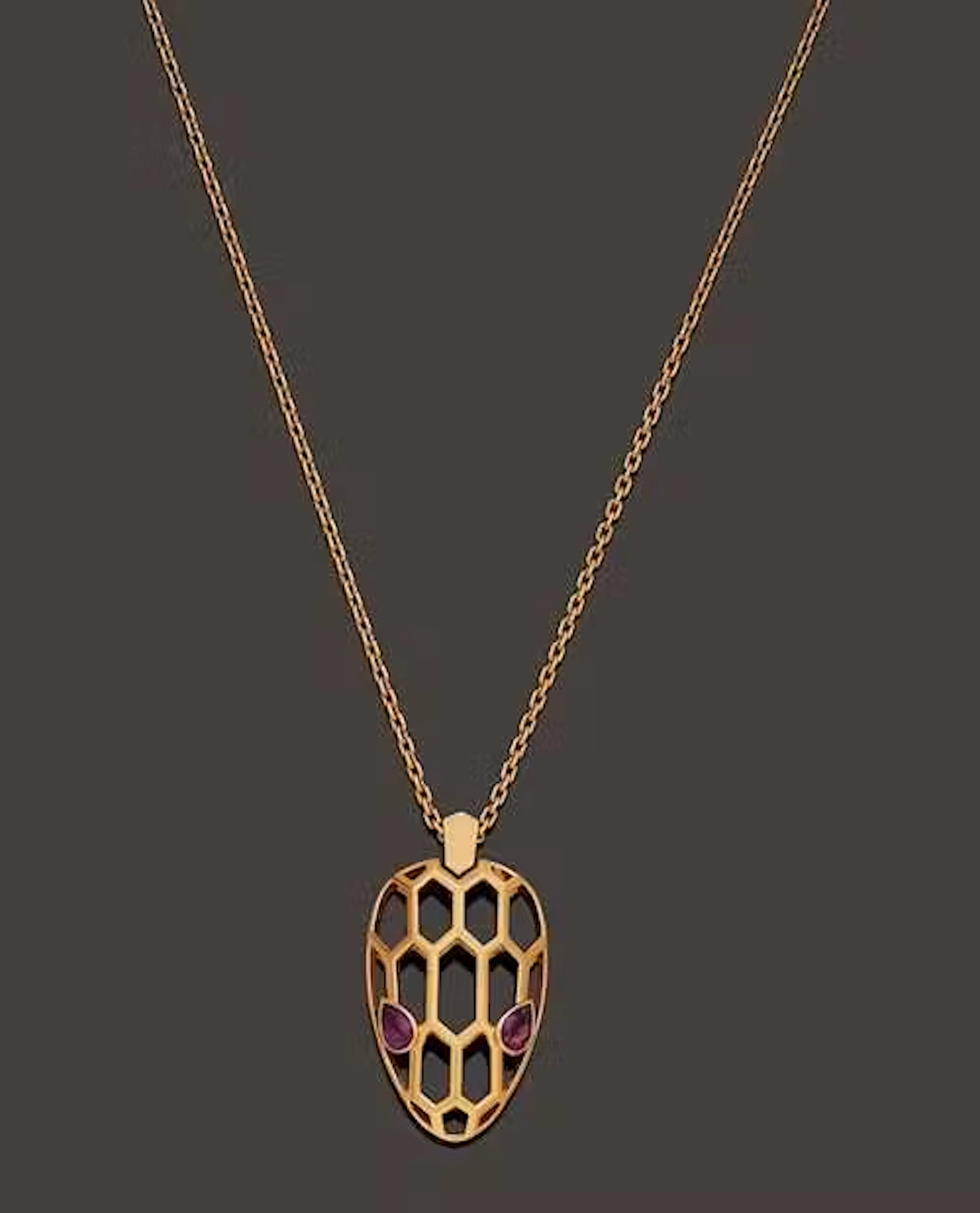 AMETHYST PENDANT WITH CHAIN, BULGARI