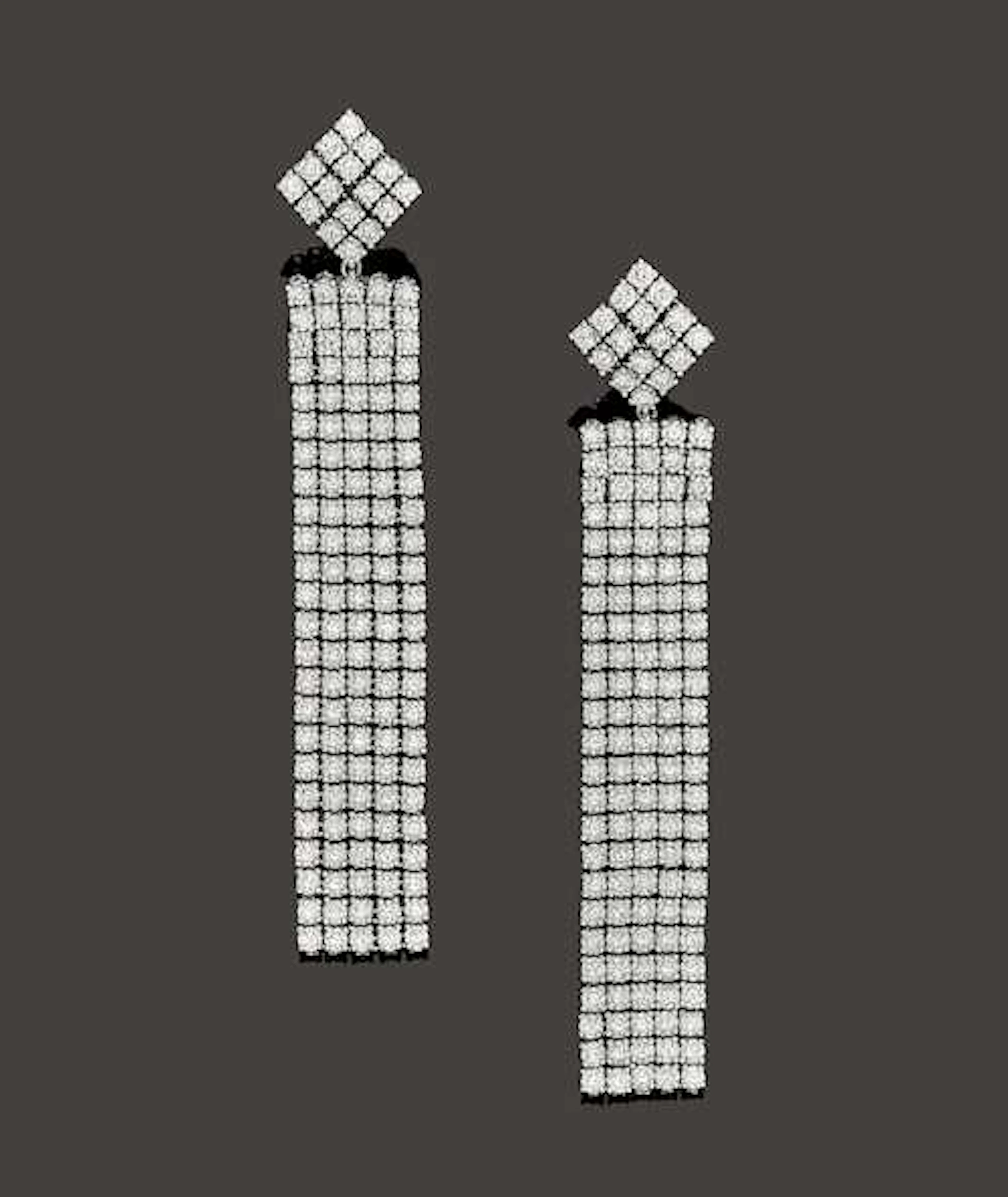 DIAMOND EAR PENDANTS