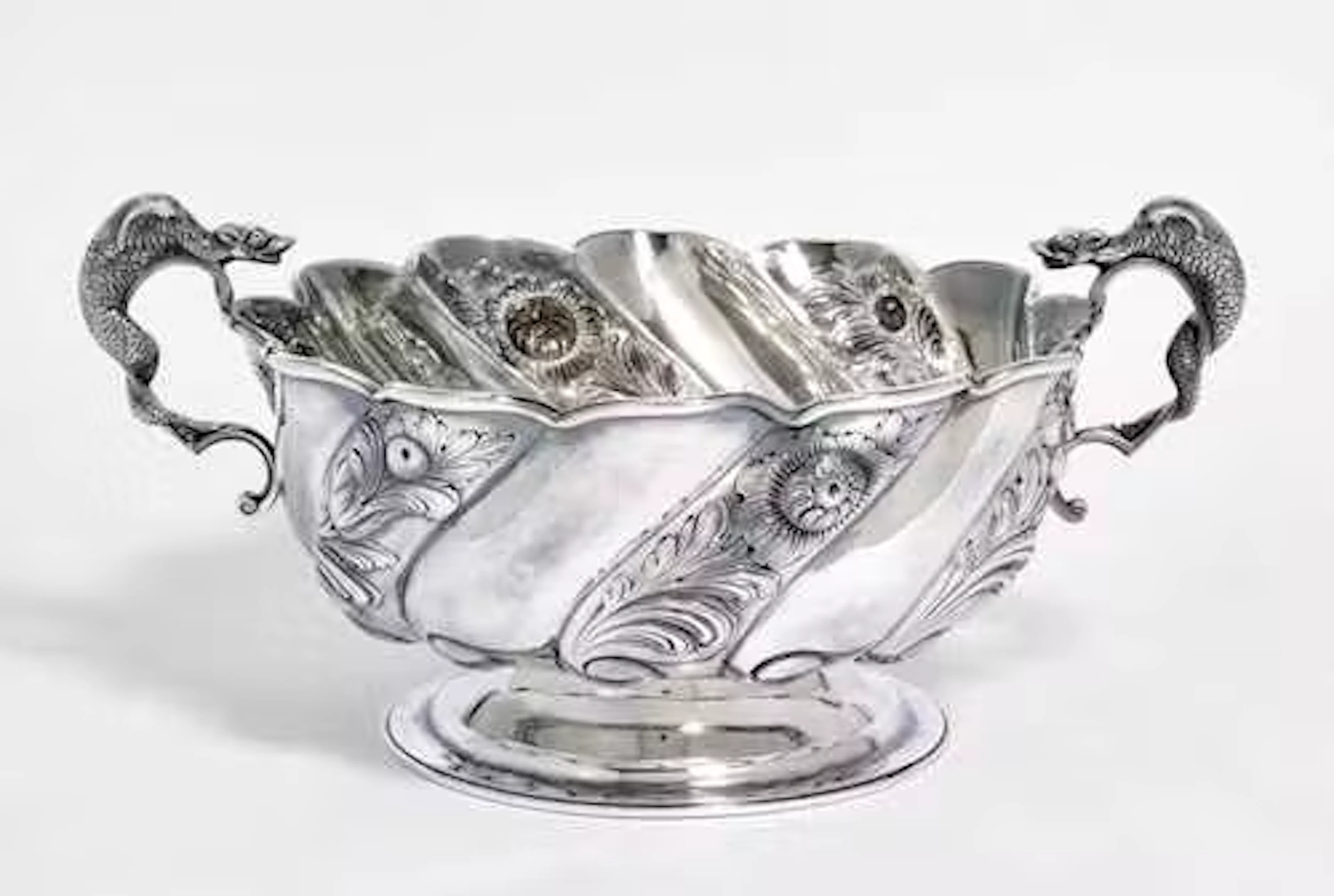 TWO-HANDLED BOWL